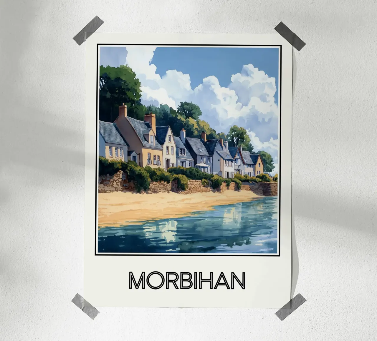 Morbihan poster da Frame the World
