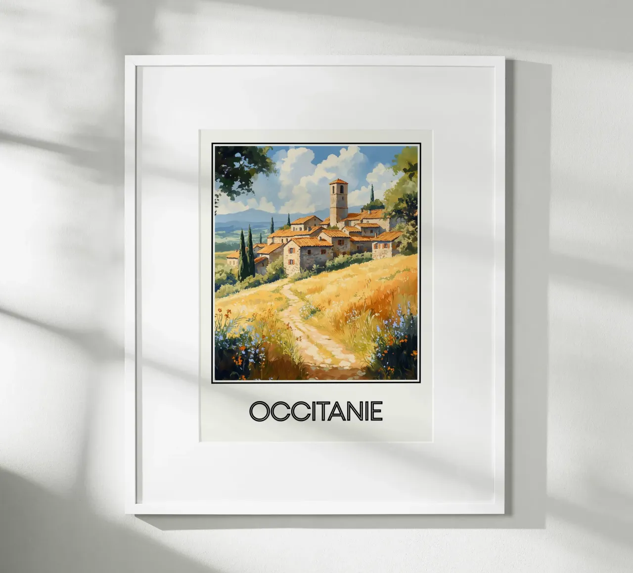 Occitanie poster da Frame the World