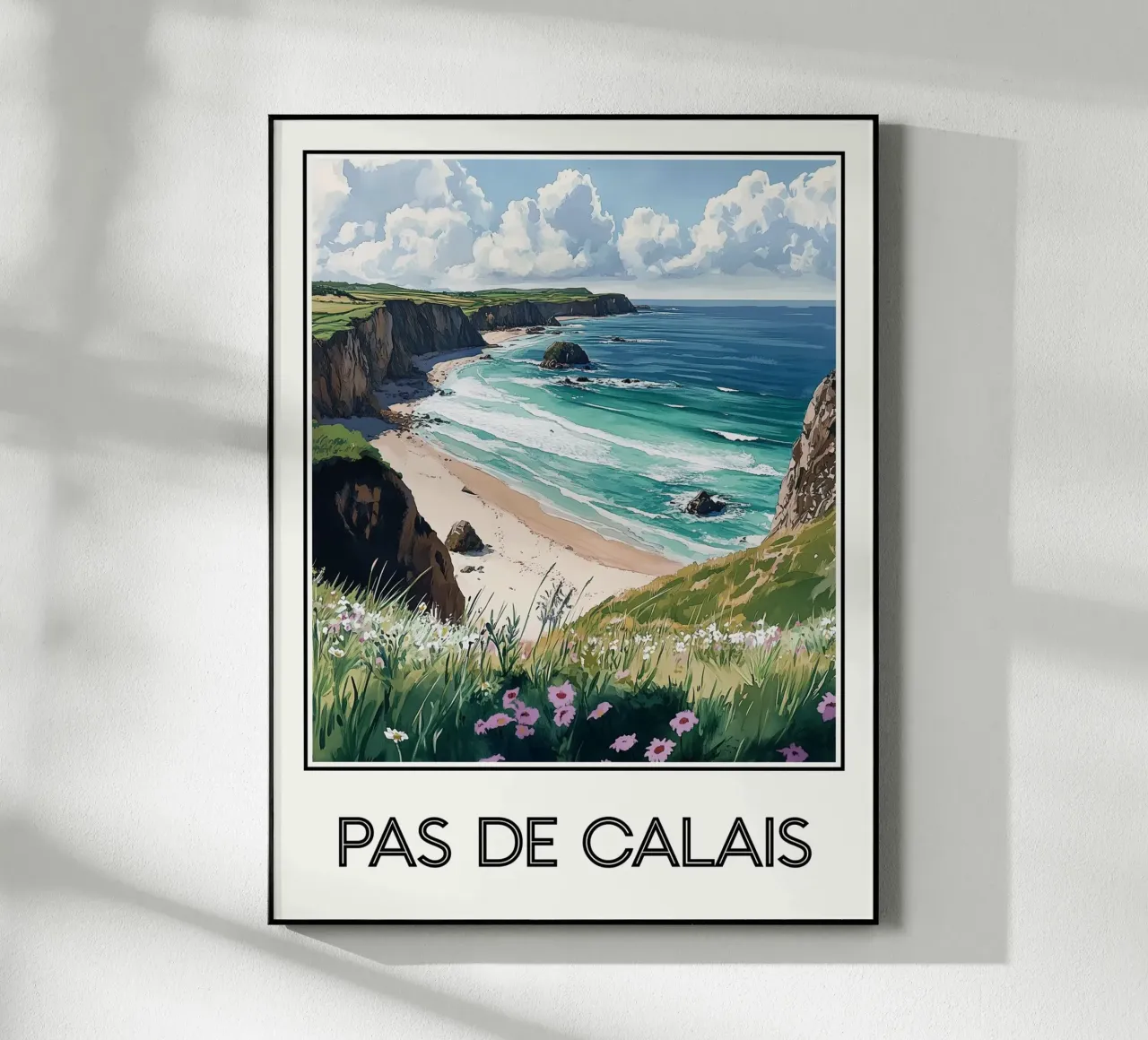 Pas de Calais plexiglass da Frame the World