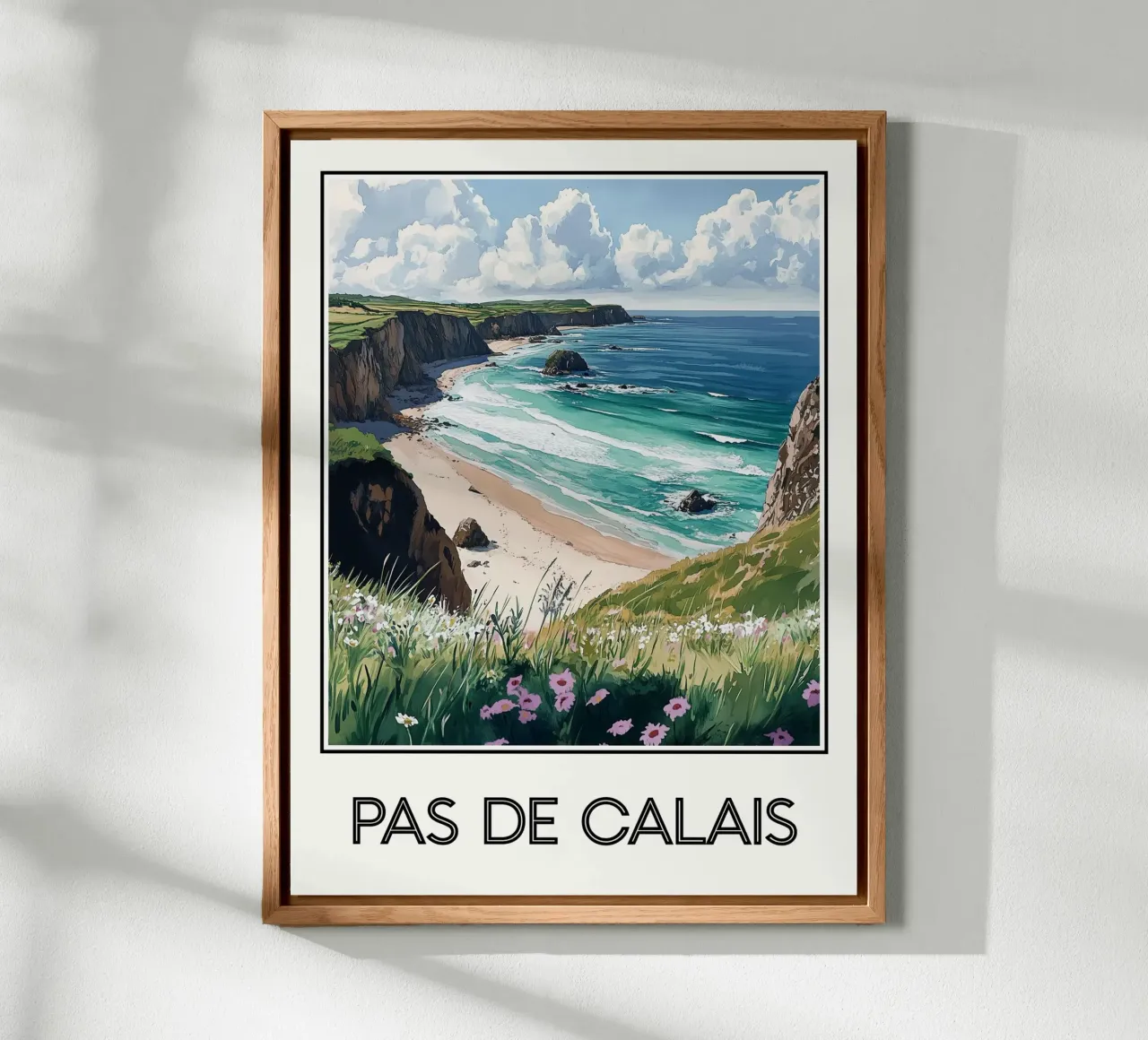Pas de Calais alluminio dibond da Frame the World