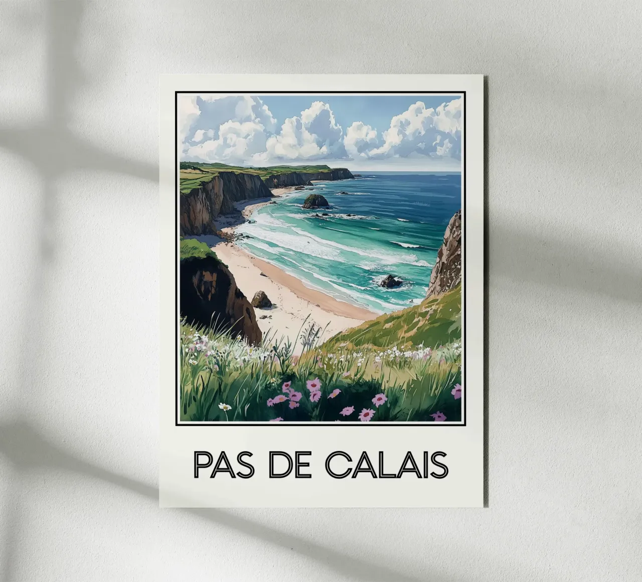 Pas de Calais alluminio dibond da Frame the World
