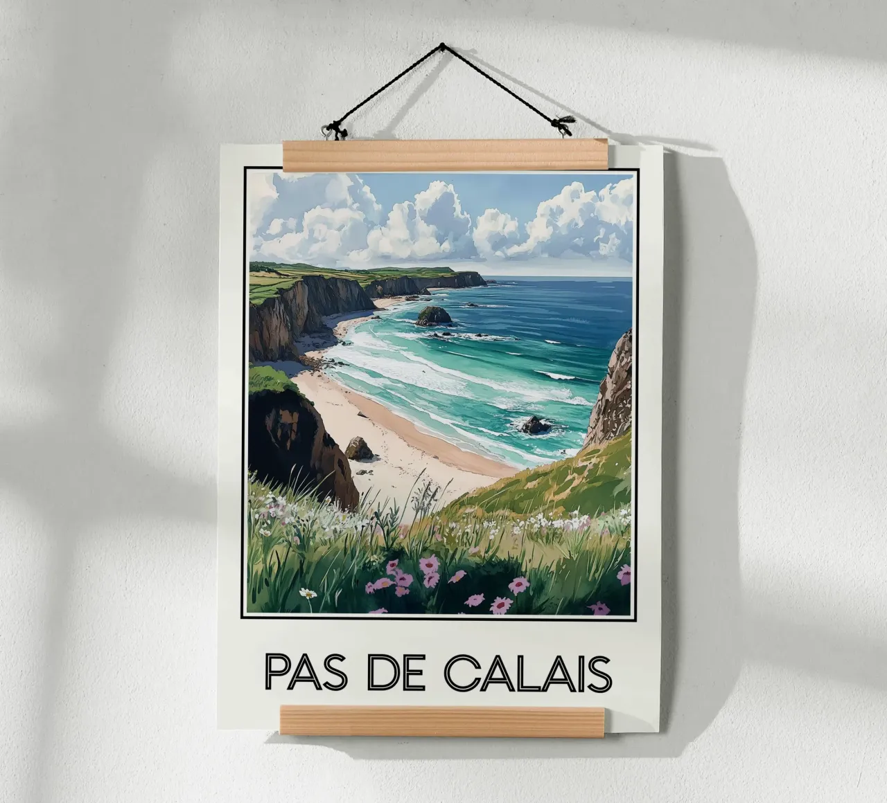 Pas de Calais poster da Frame the World