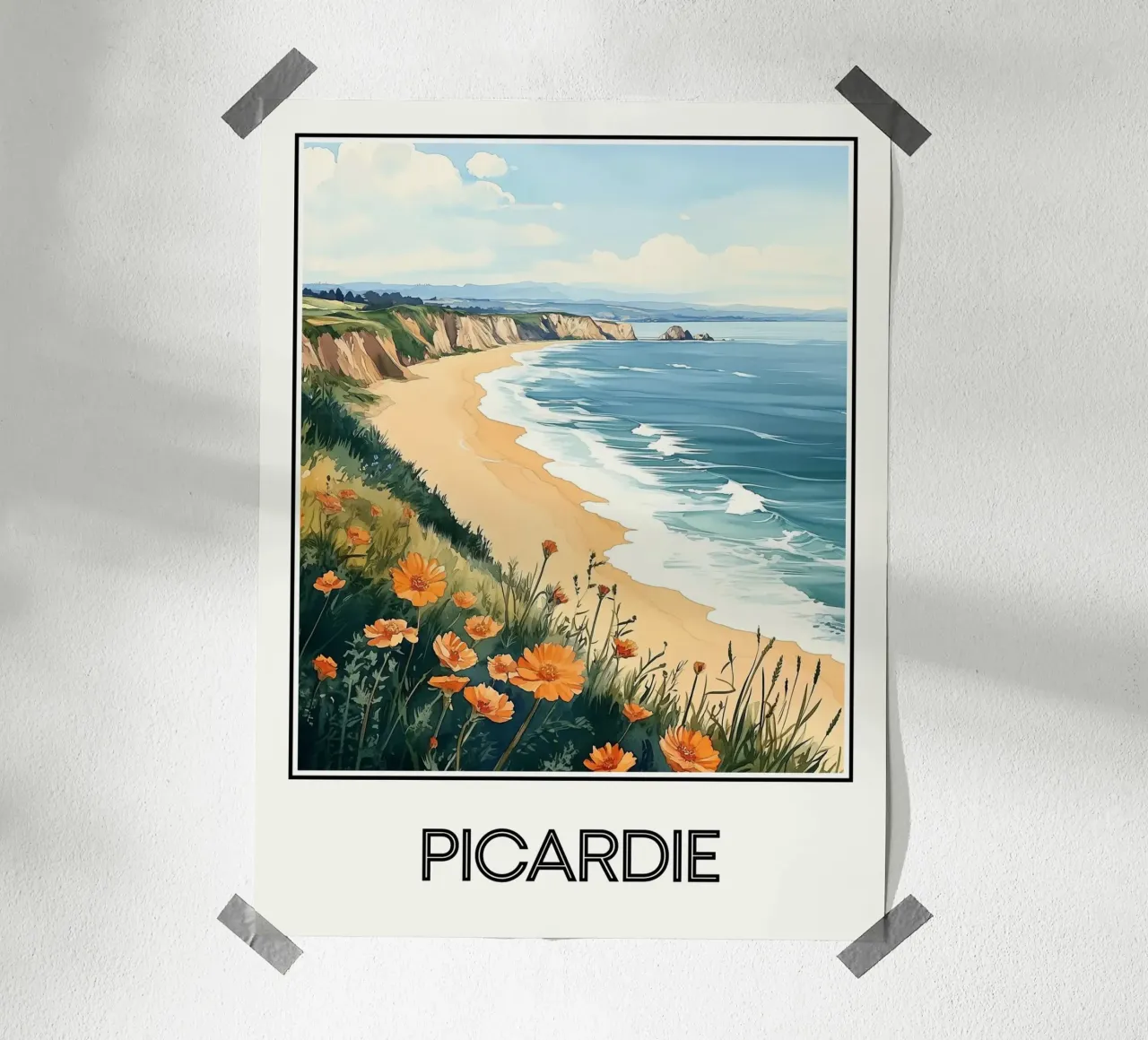 Picardie carta hahnemühle da Frame the World