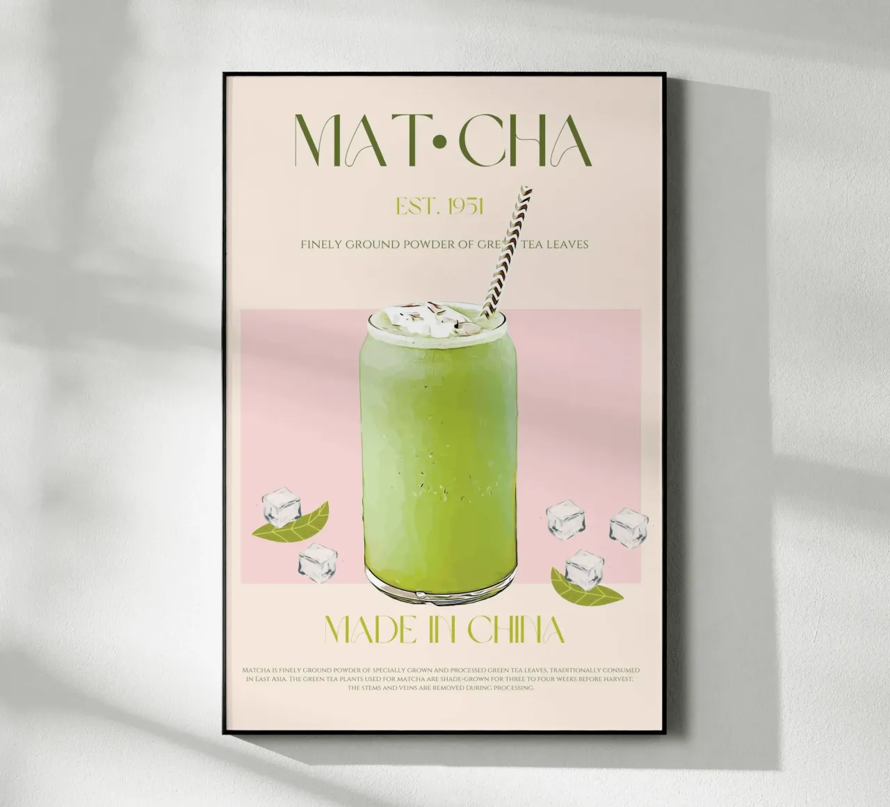 Stampa Matcha plexiglass da KOKRPrints