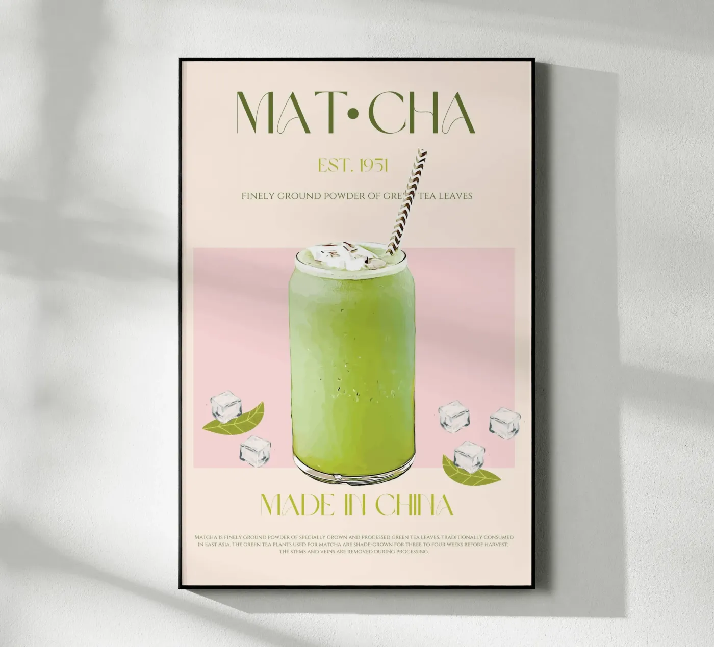 Matcha Print plexiglass da KOKRPrints