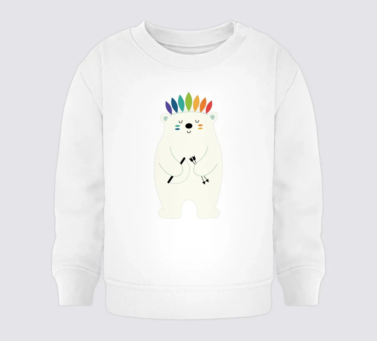 Sii coraggioso Polar felpa neonato da Andy Westface