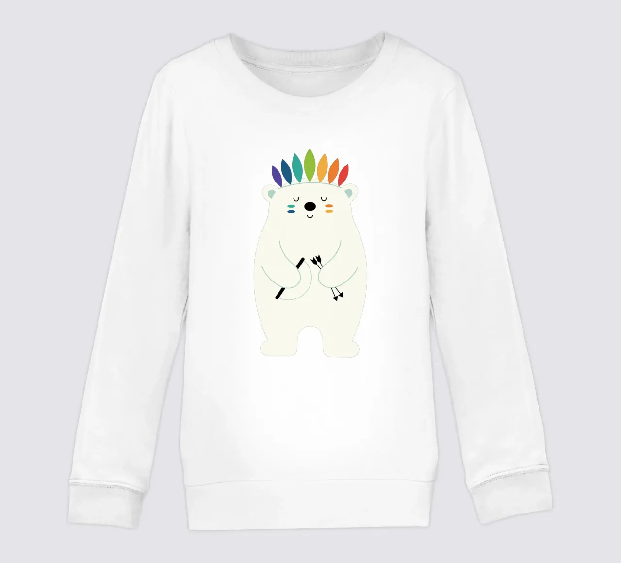 Sii coraggioso Polar felpa bambino da Andy Westface