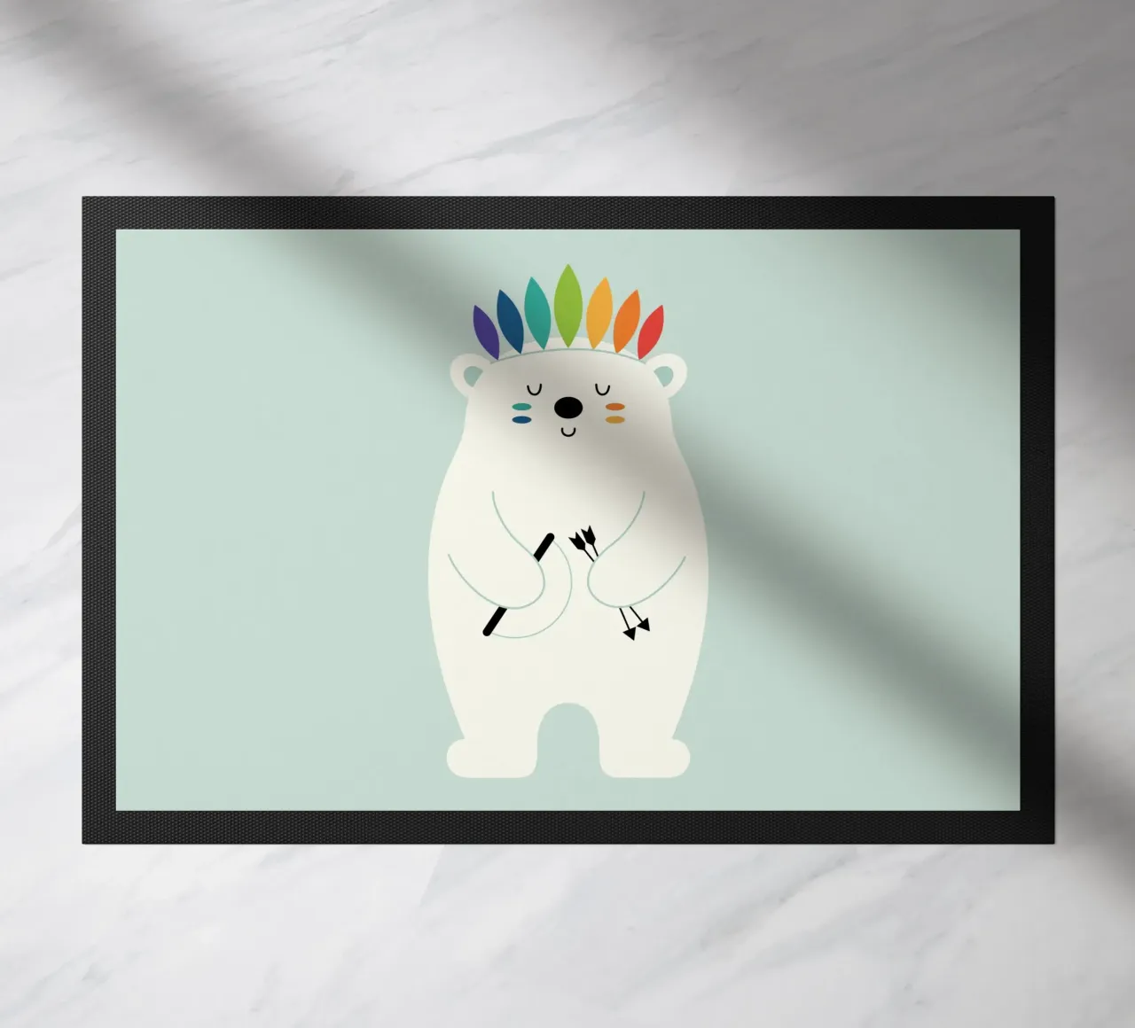 Sii coraggioso Polar zerbino da Andy Westface