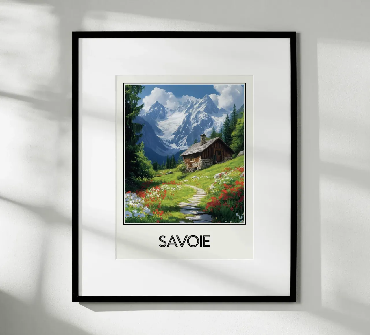 Savoia poster con telaio in alluminio da Frame the World