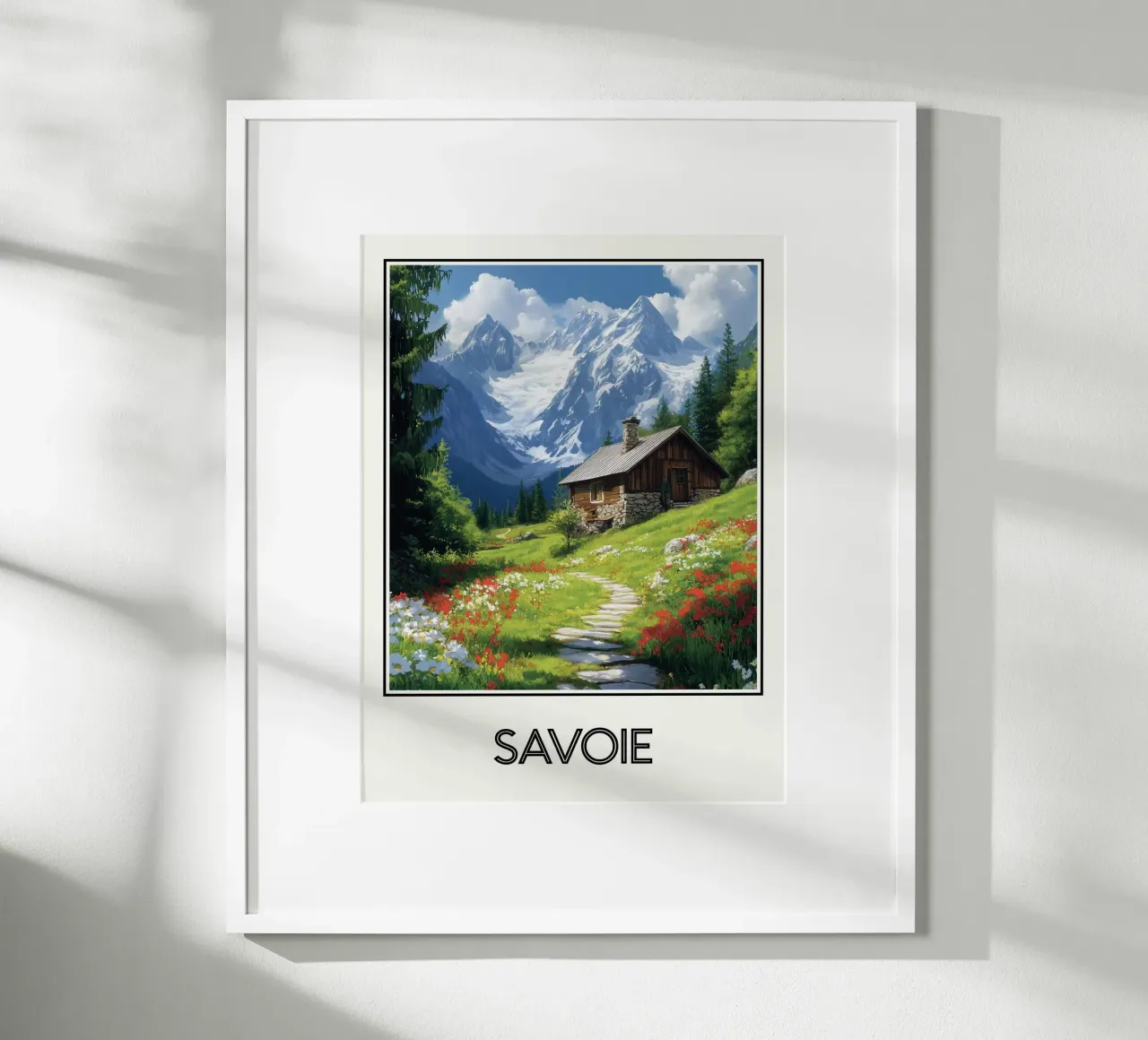 Savoia poster con telaio in alluminio da Frame the World
