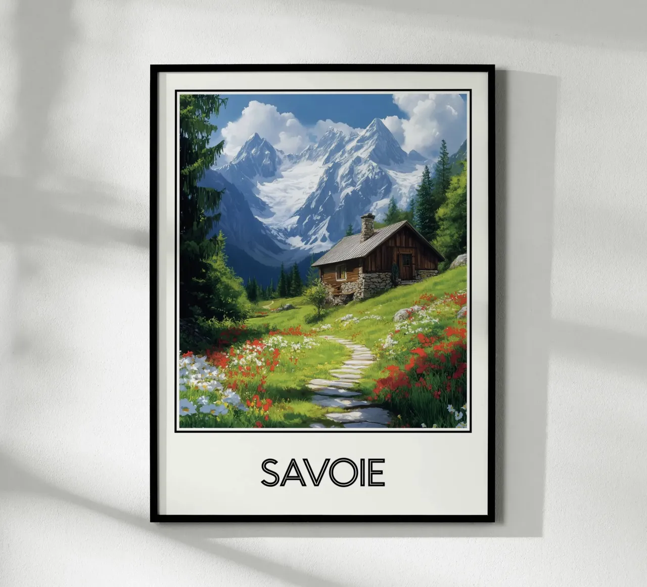 Savoia poster con telaio in alluminio da Frame the World