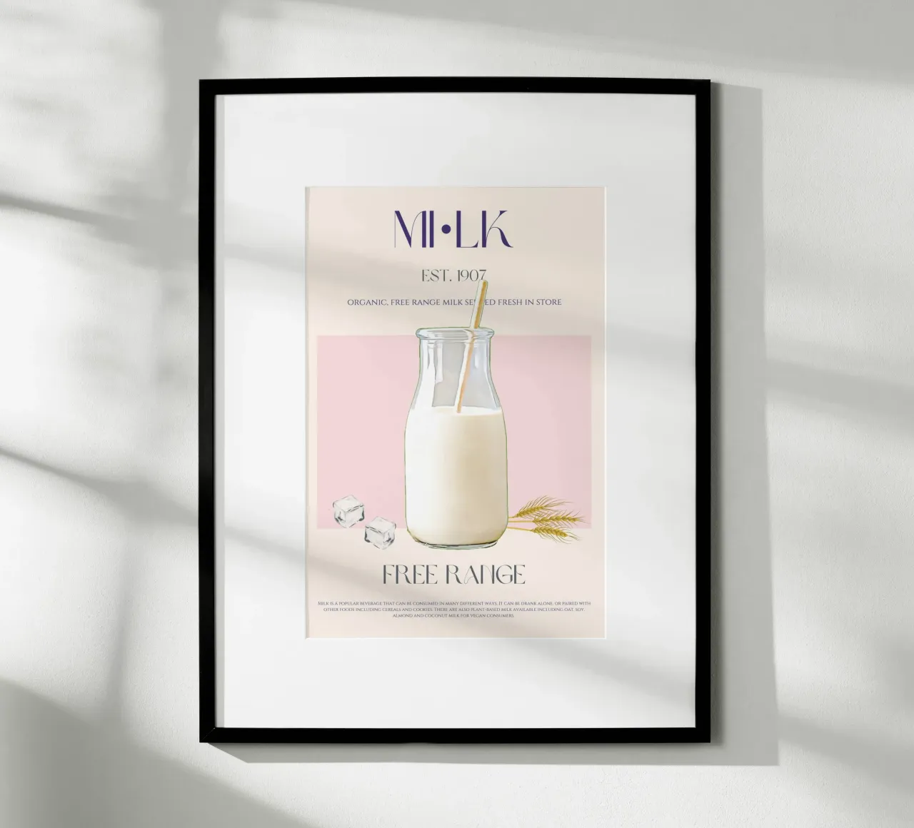 Stampa del latte poster da KOKRPrints