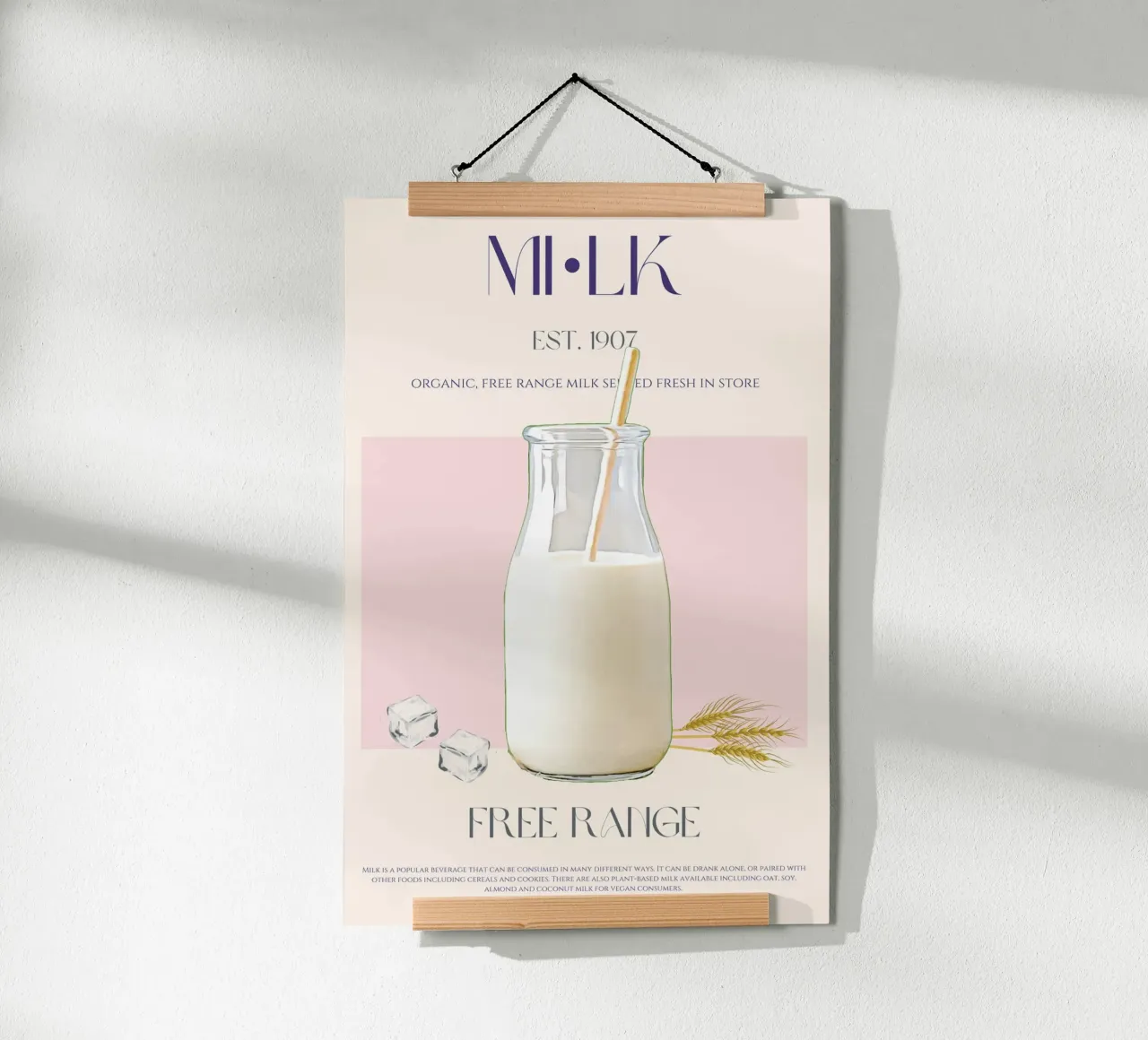 Stampa del latte poster da KOKRPrints