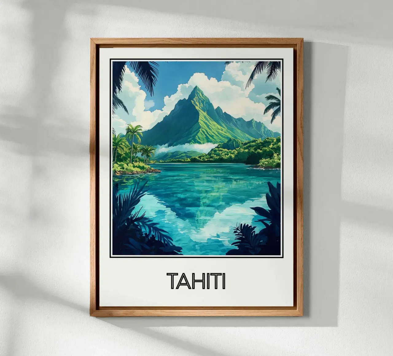 Tahiti alluminio dibond da Frame the World