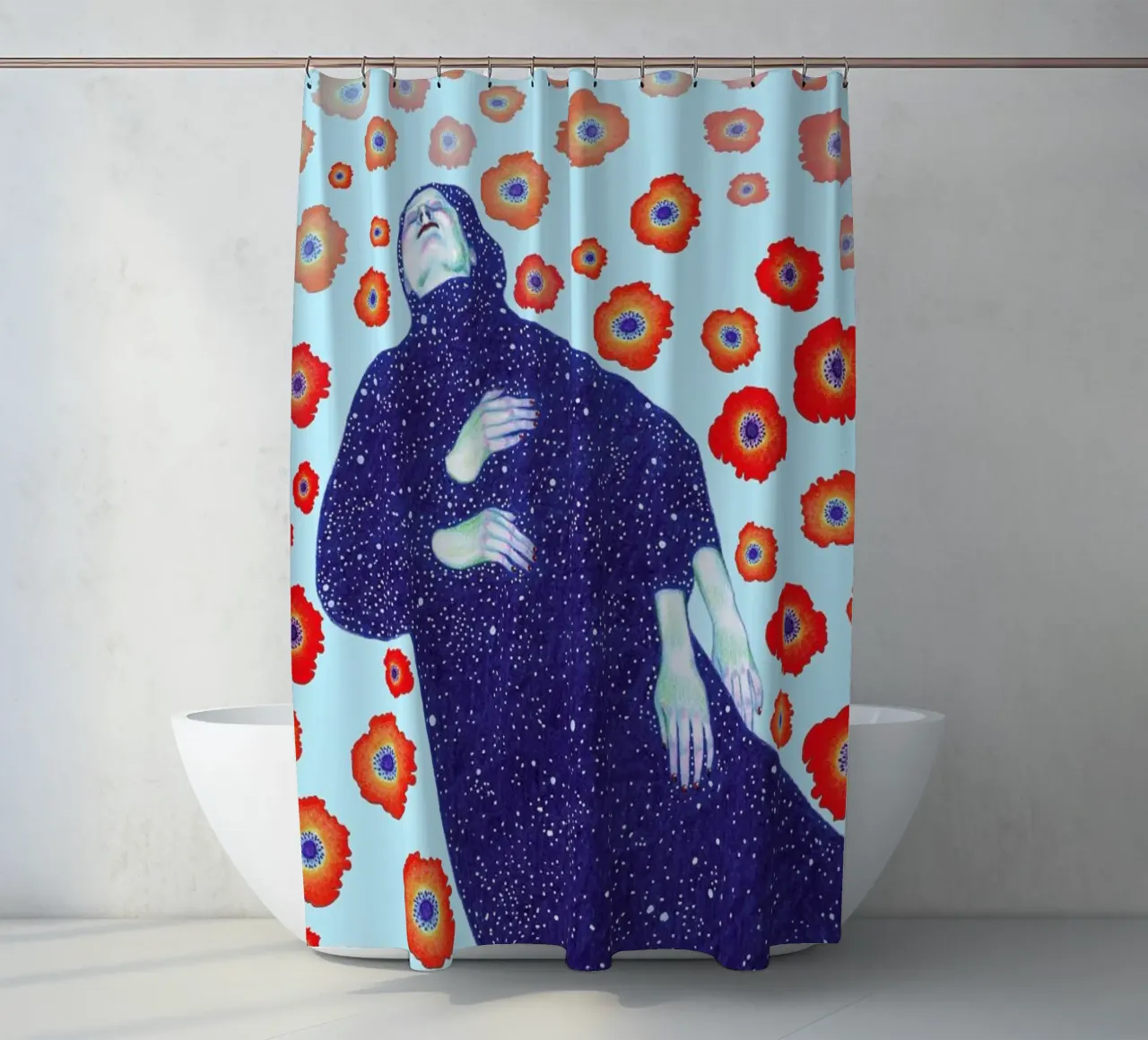 Floating Duschvorhang von Natalie Foss