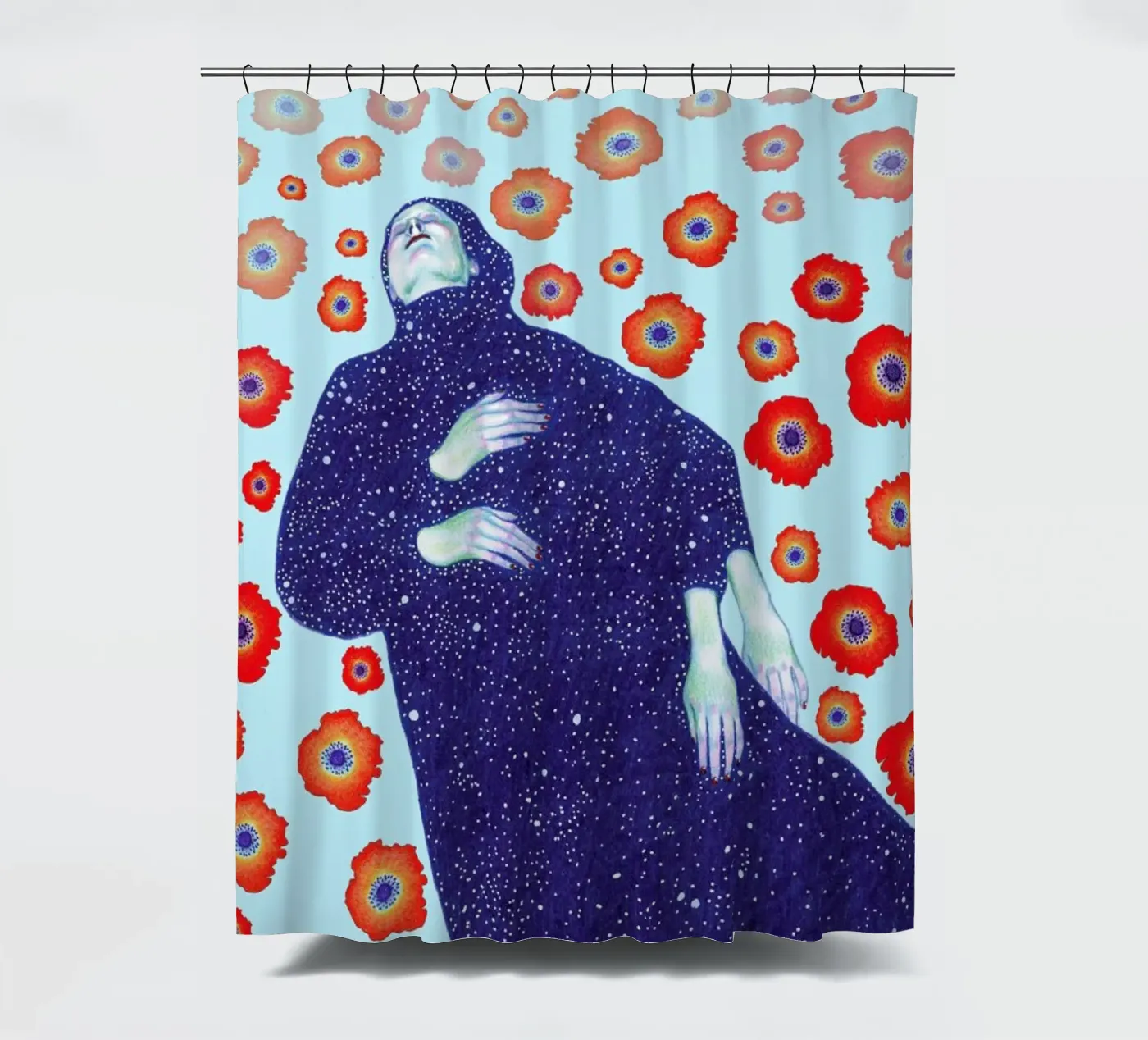 Floating Duschvorhang von Natalie Foss