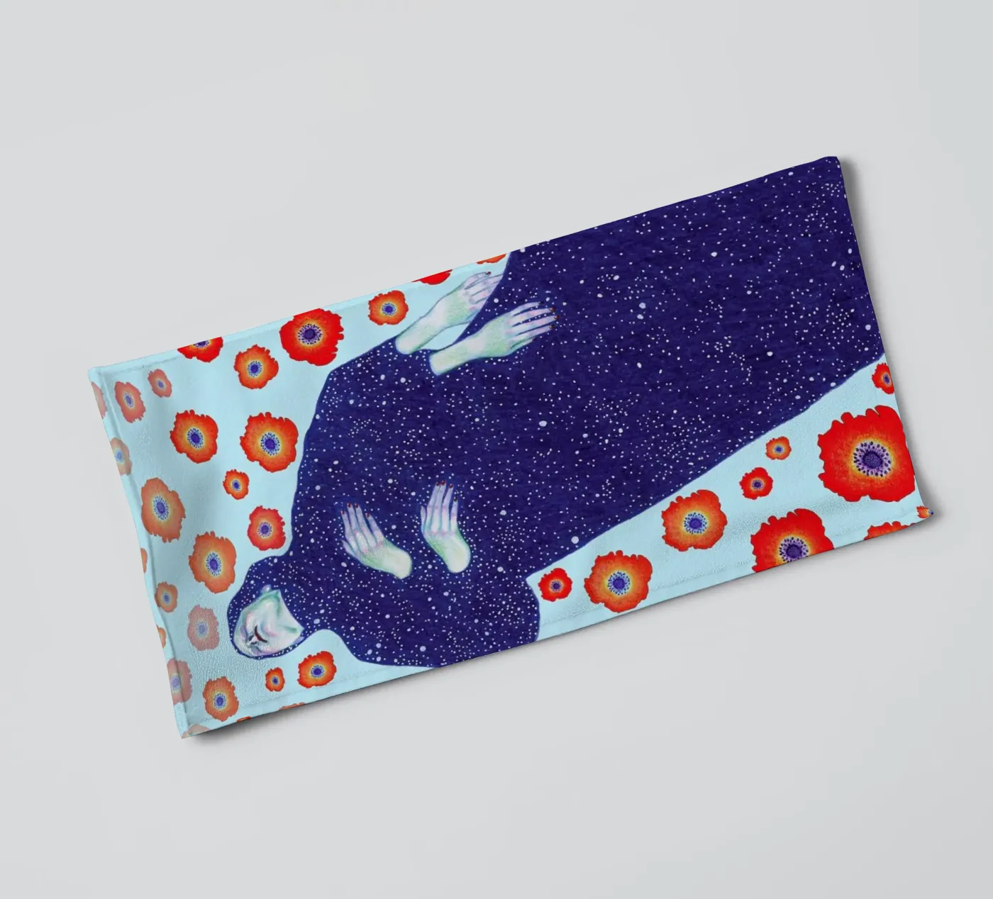 Floating asciugamano da bagno da Natalie Foss