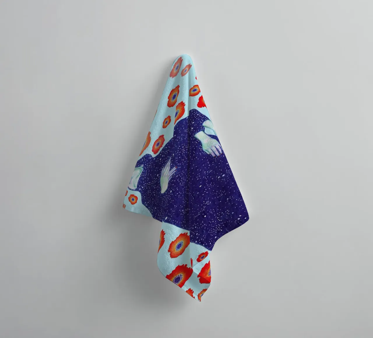 Floating asciugamano da bagno da Natalie Foss