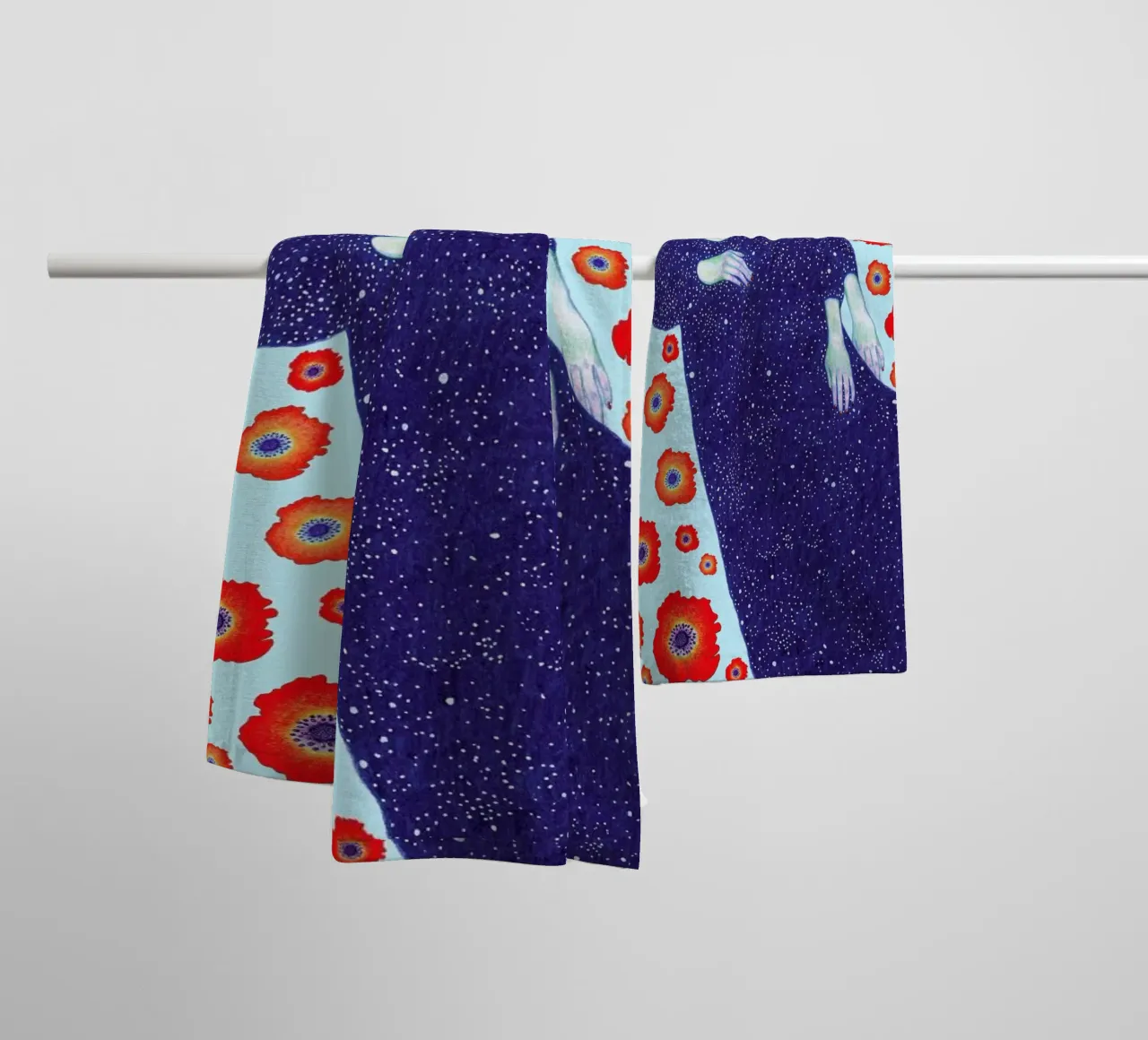 Floating towel by Natalie Foss