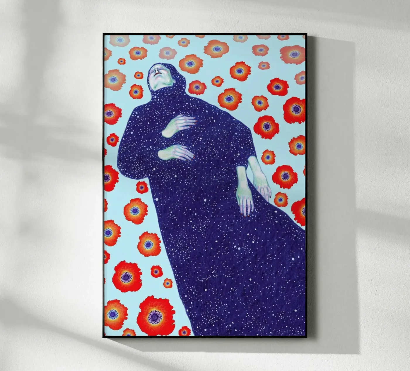 Floating acryl van Natalie Foss