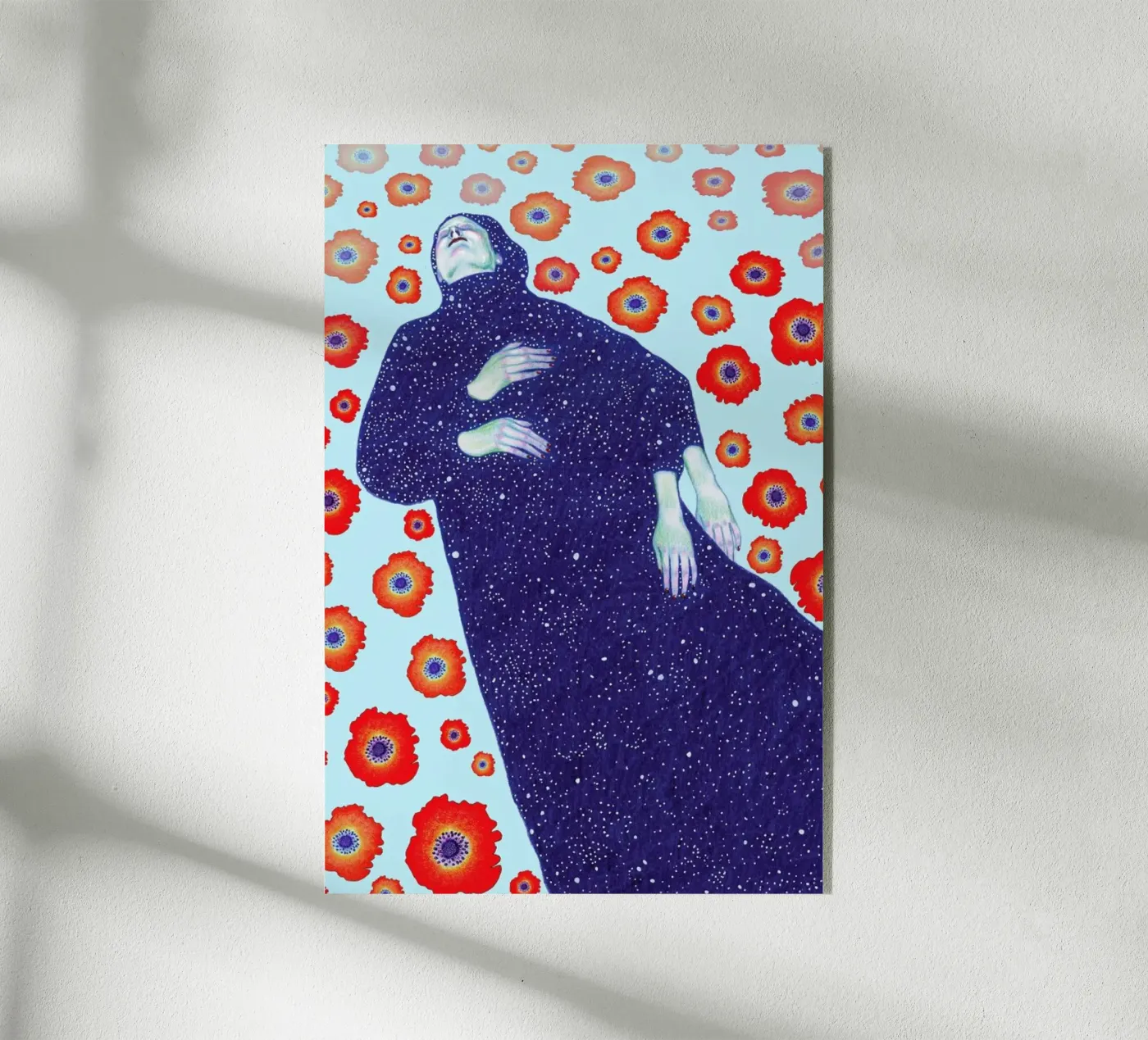 Floating acryl van Natalie Foss