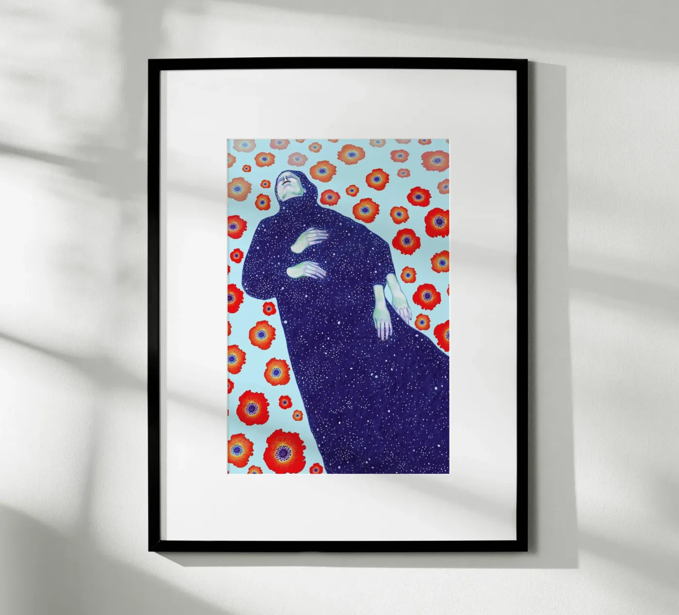 Floating poster van Natalie Foss