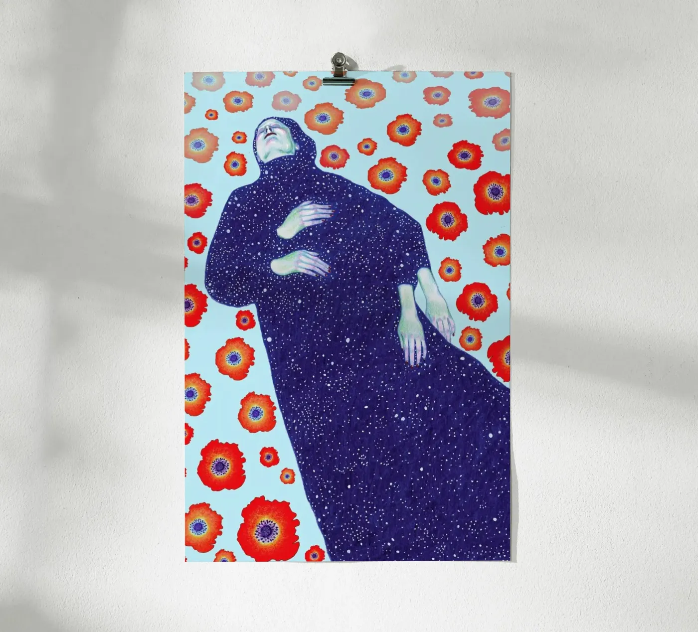 Floating poster van Natalie Foss