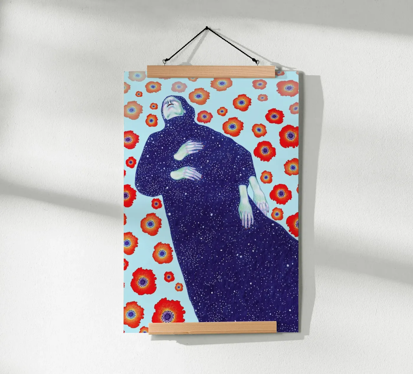 Floating poster van Natalie Foss