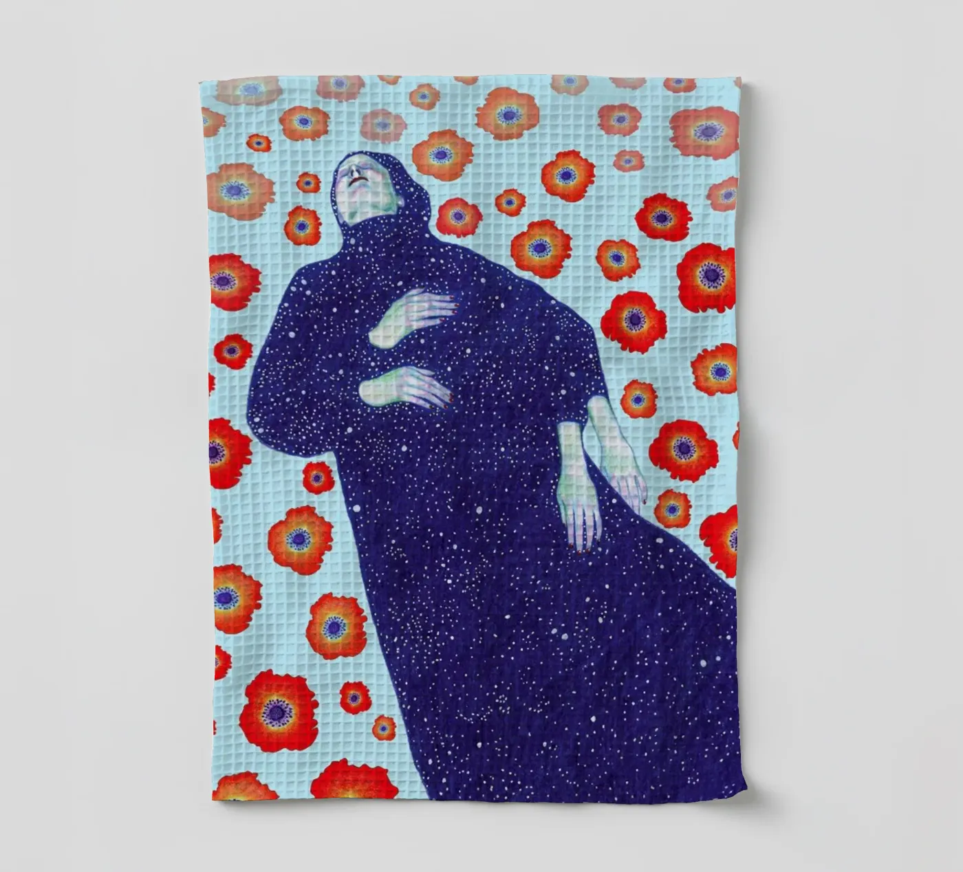 Floating theedoek van Natalie Foss