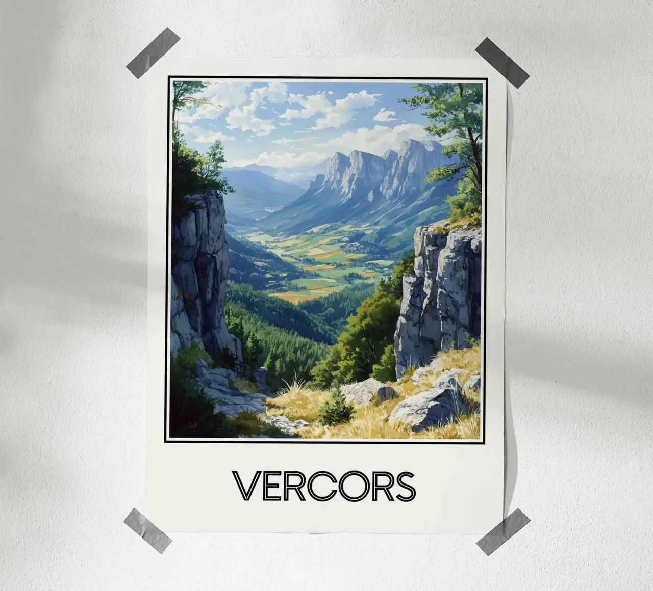 Vercors poster da Frame the World