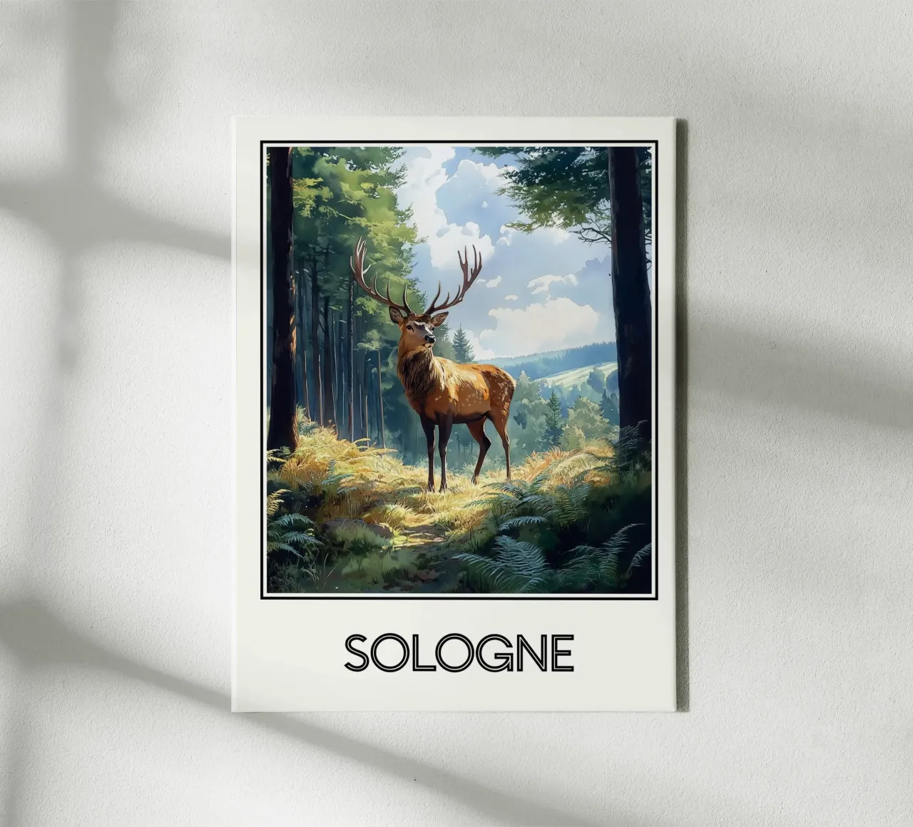 Sologna tela con Cornice a cassetta da Frame the World