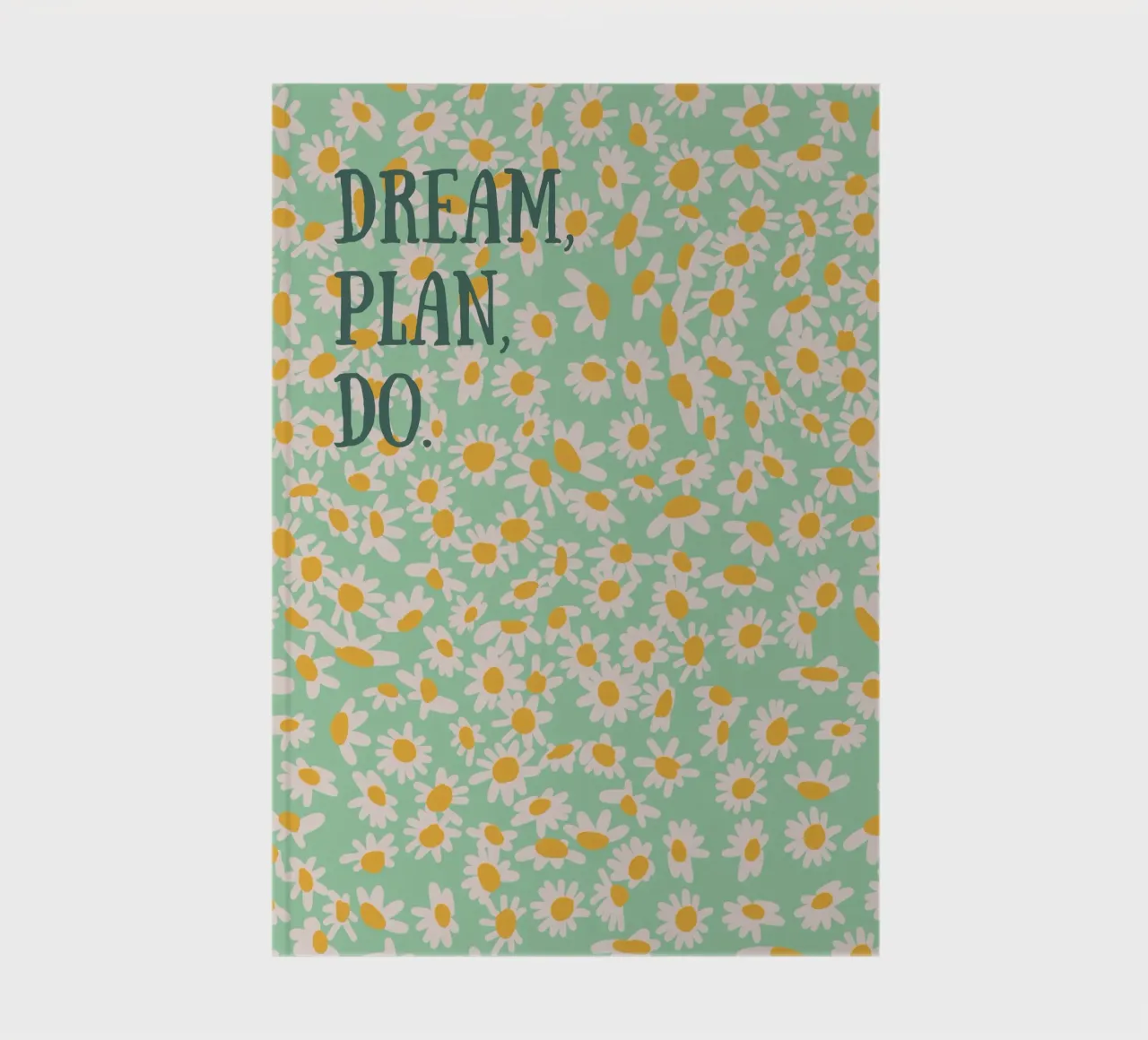 Motif ludique de marguerites carnet de notes de Illustration Raissa Oltmanns