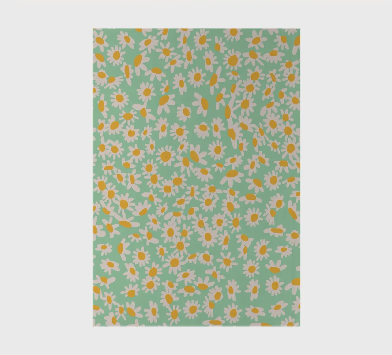 Motif ludique de marguerites carnet de notes de Illustration Raissa Oltmanns