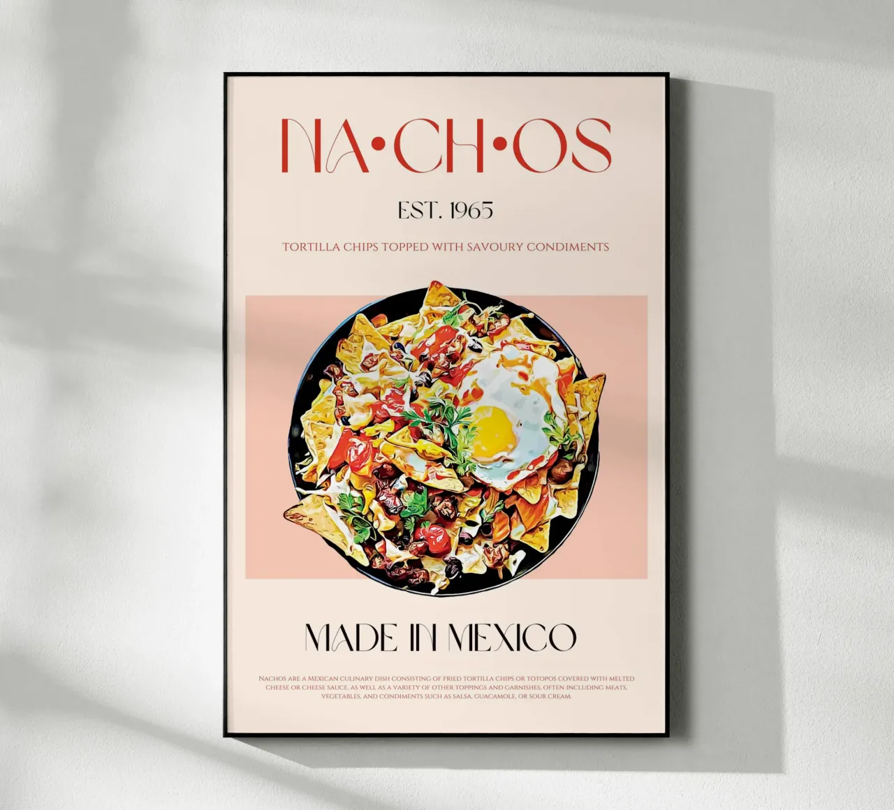 Nachos Print acrylic glass by KOKRPrints