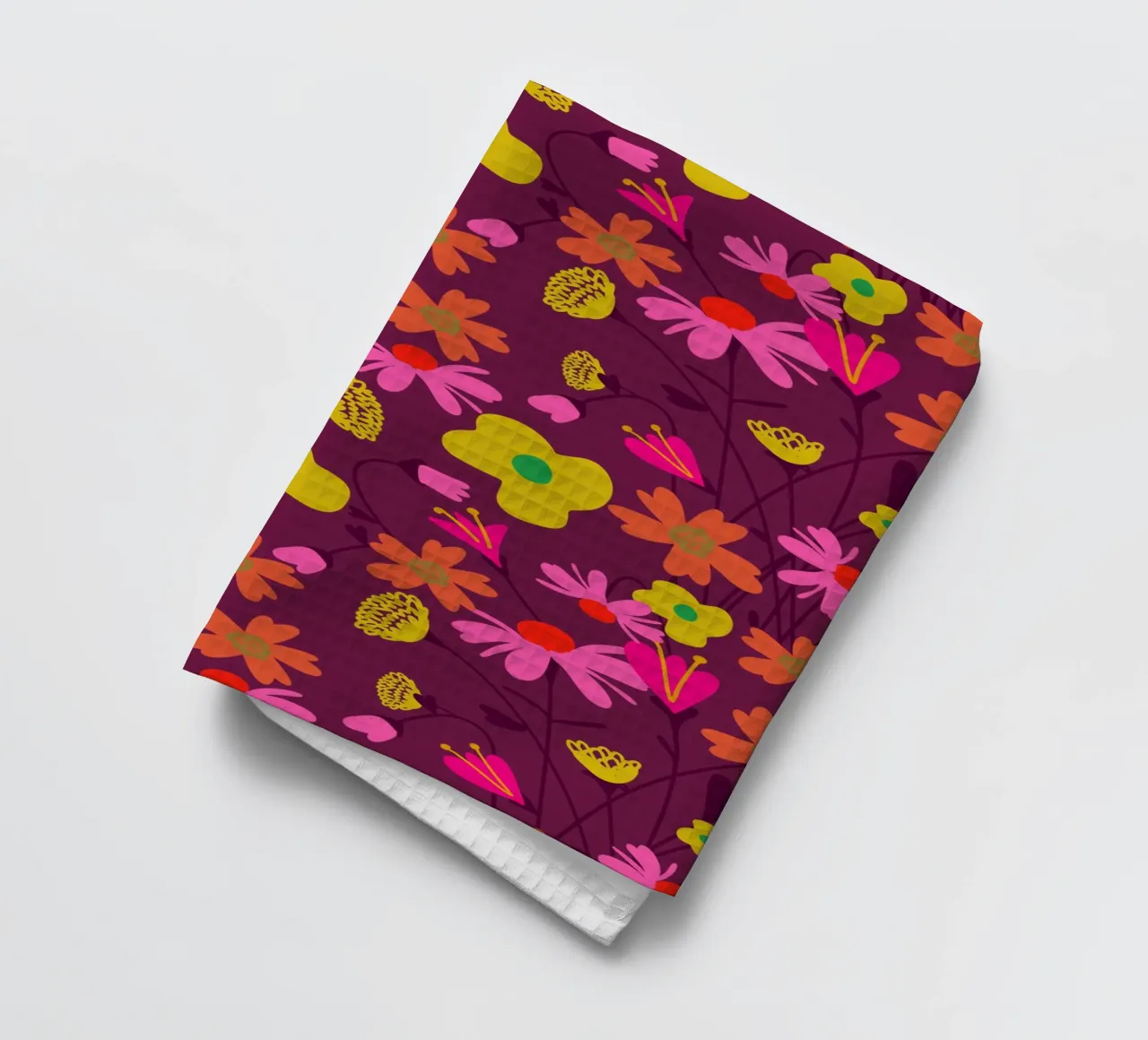 Motivational Flower Pattern canovaccio da cucina da Illustration Raissa Oltmanns