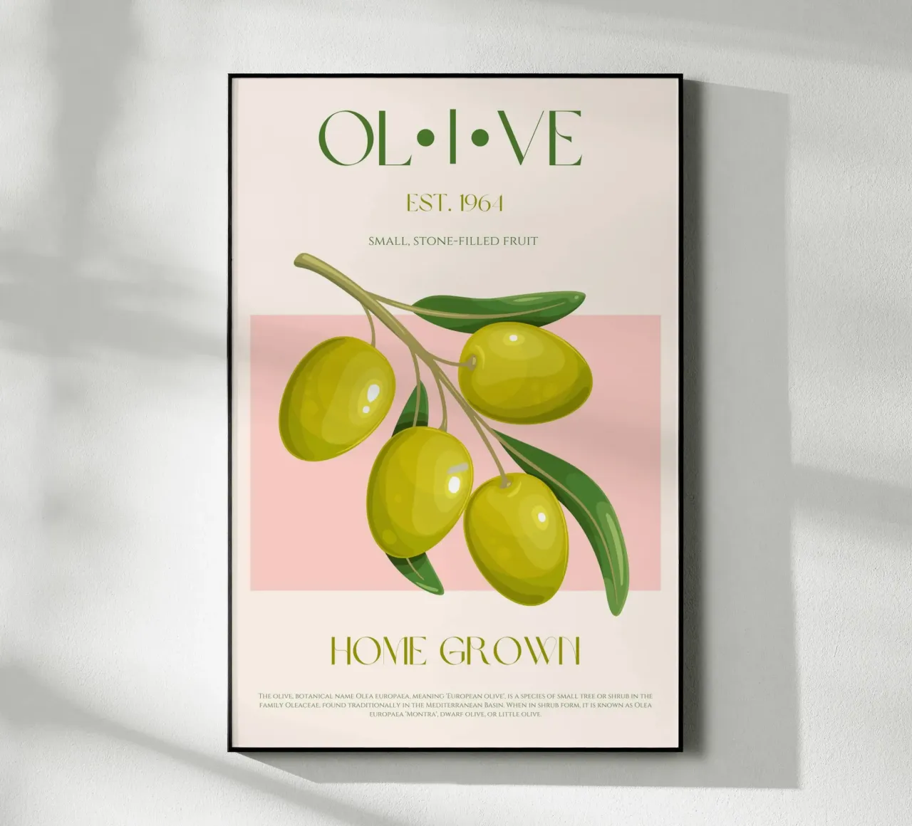 Olive Print acrylic glass by KOKRPrints