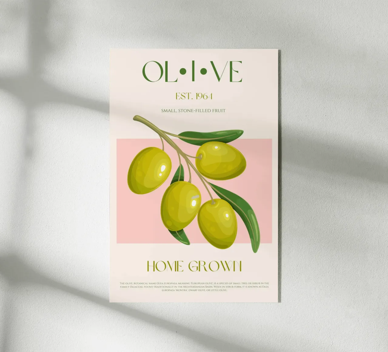 Olive Print acrylic glass by KOKRPrints