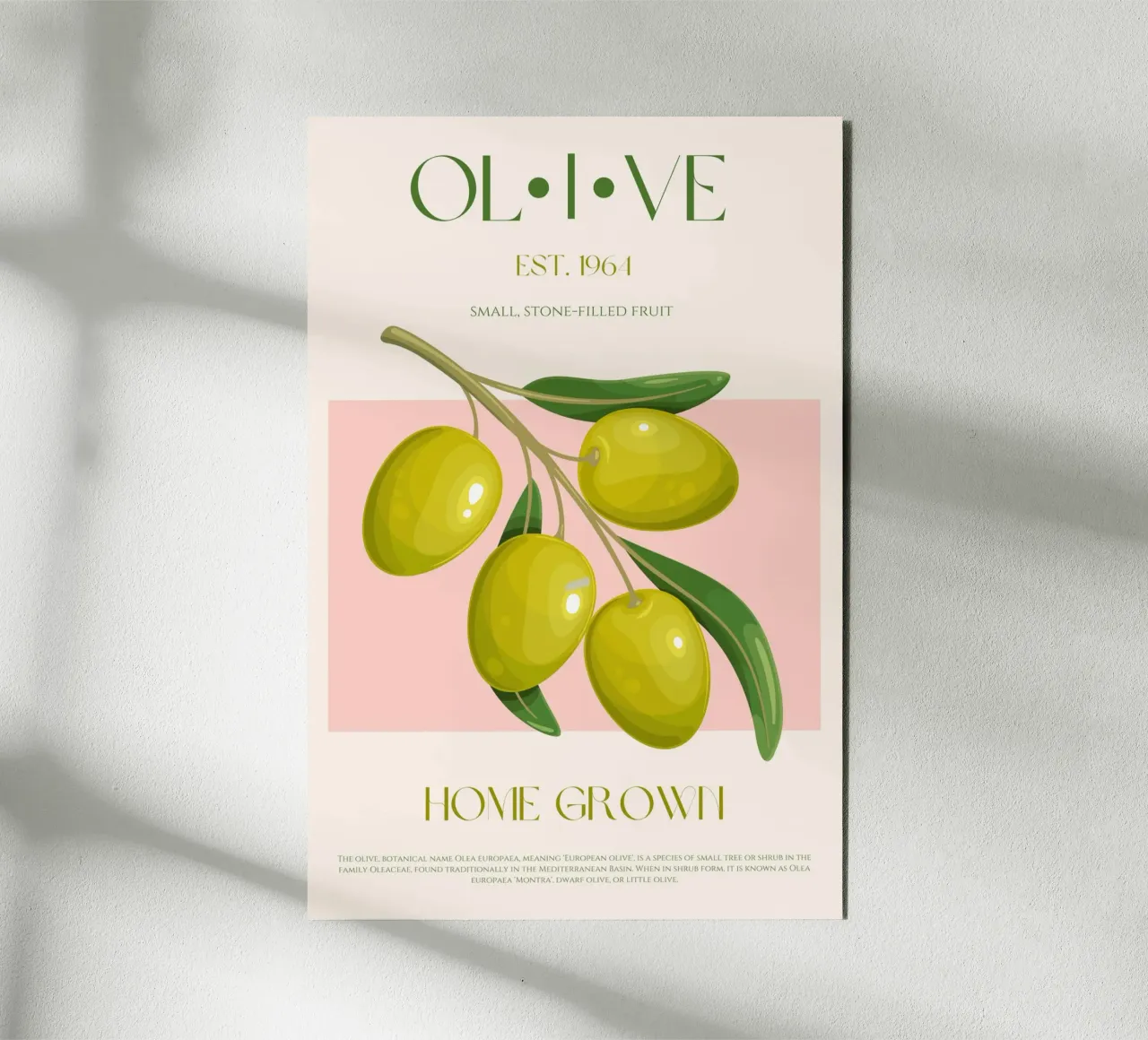 Olive Print alu-dibond by KOKRPrints