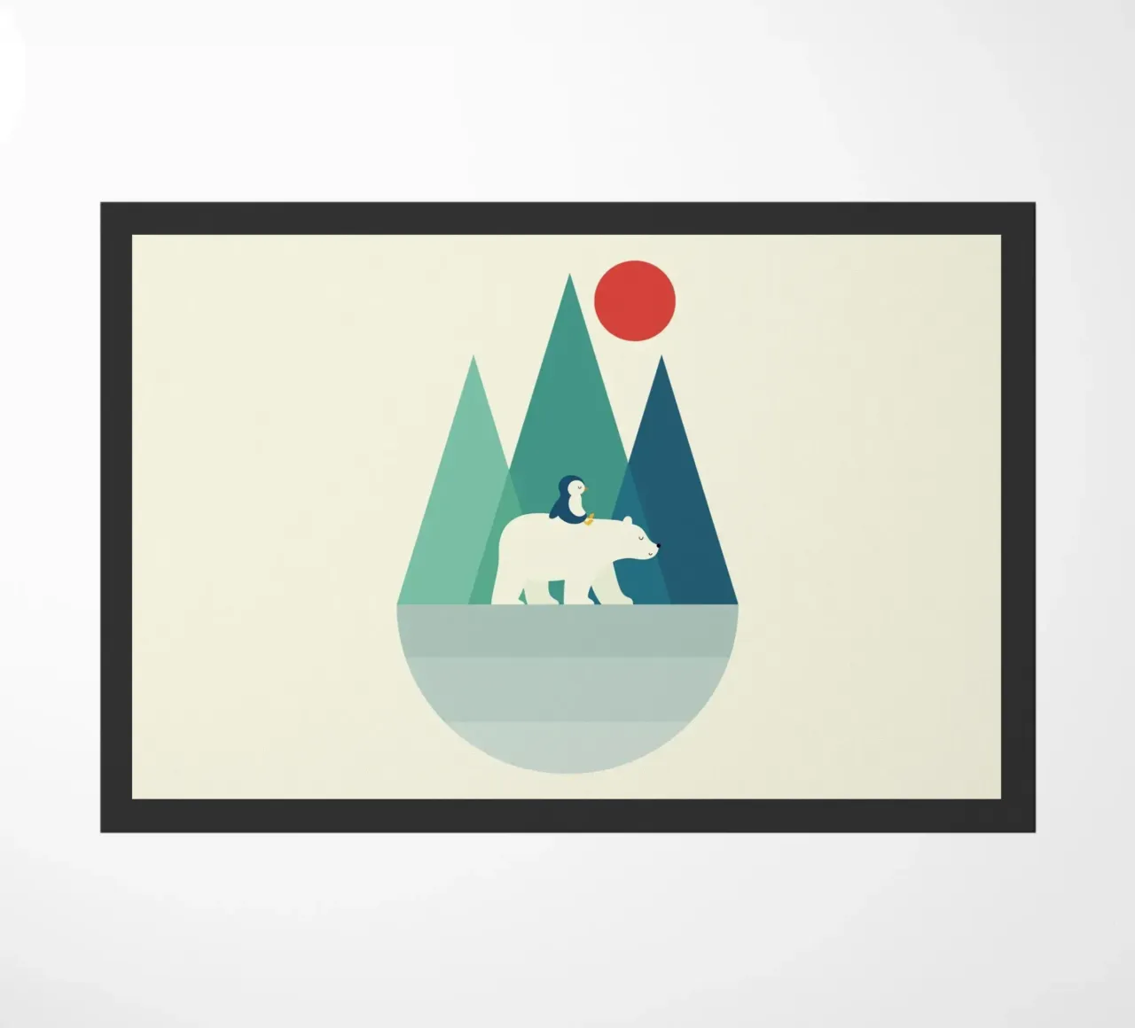 Jou dragen deurmat van Andy Westface