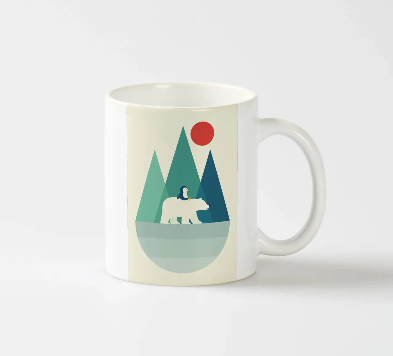 Orso Tu tazza in ceramica da Andy Westface