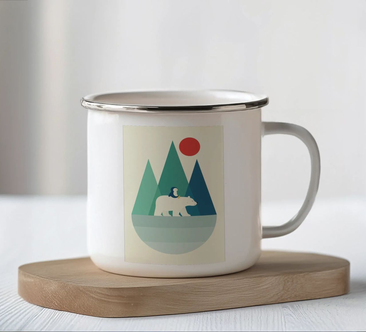 Orso Tu tazza in smalto da Andy Westface