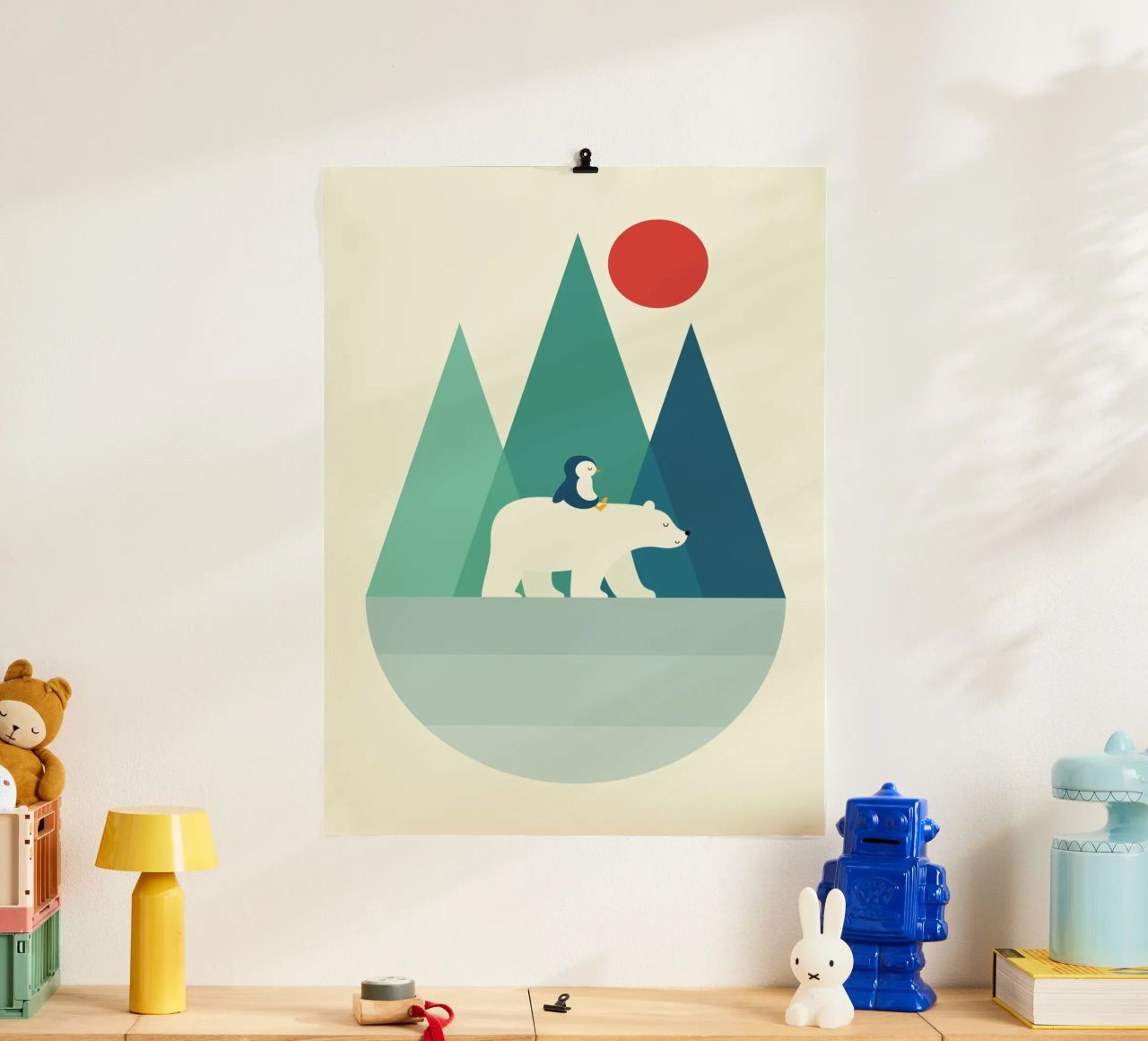 Sie tragen Poster von Andy Westface