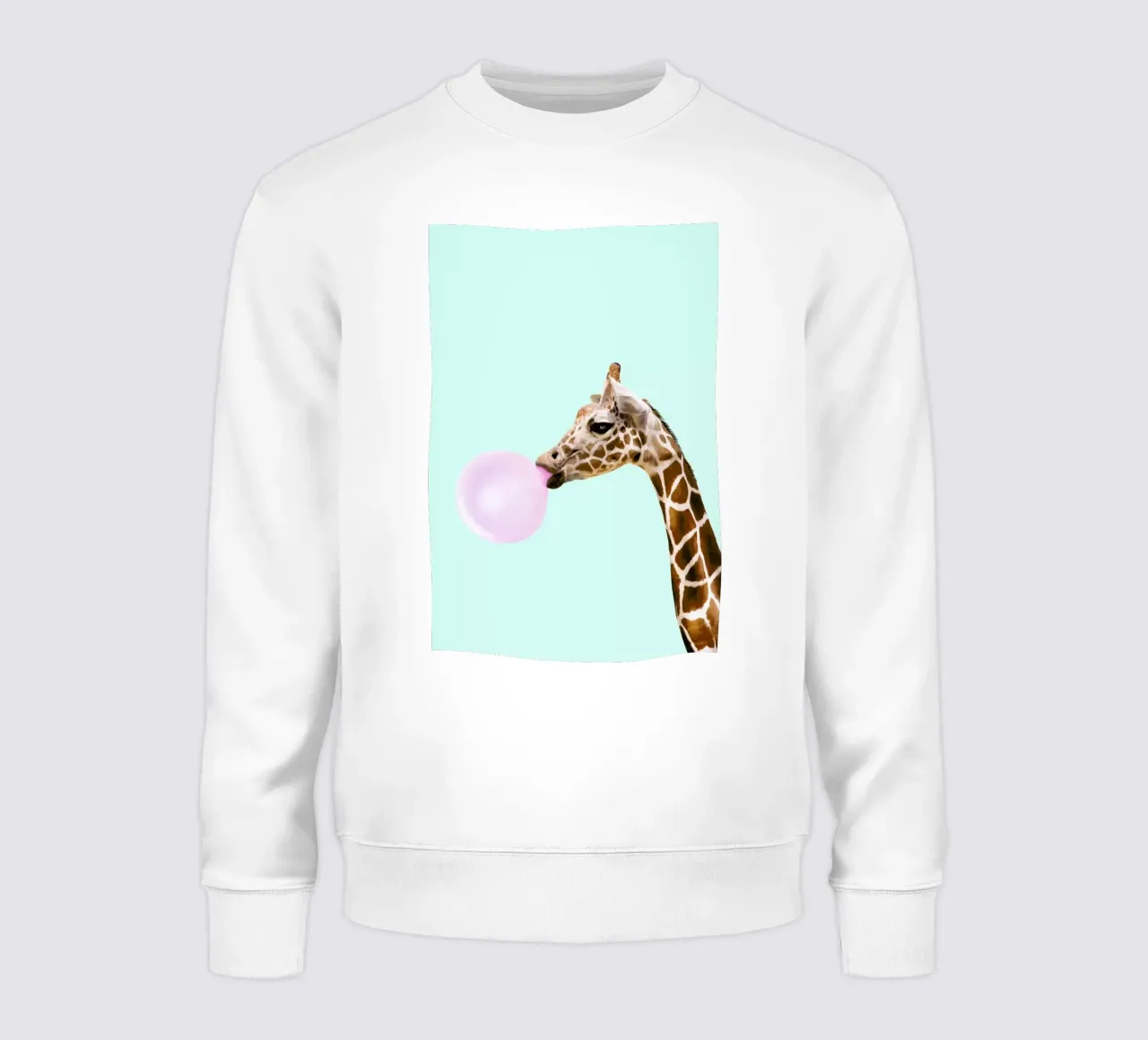 Giraffe sweatshirt van Paul Fuentes Design