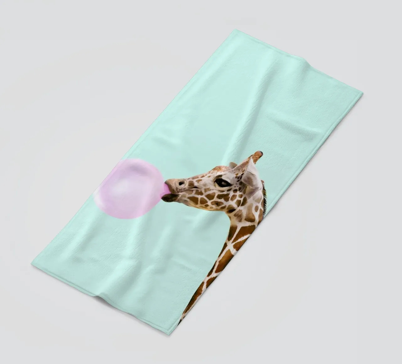 Giraffe telo mare da Paul Fuentes Design