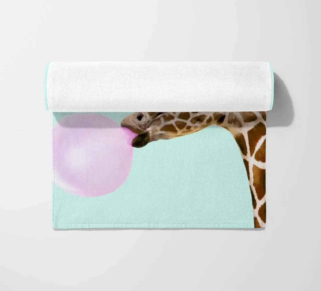 Giraffe telo mare da Paul Fuentes Design