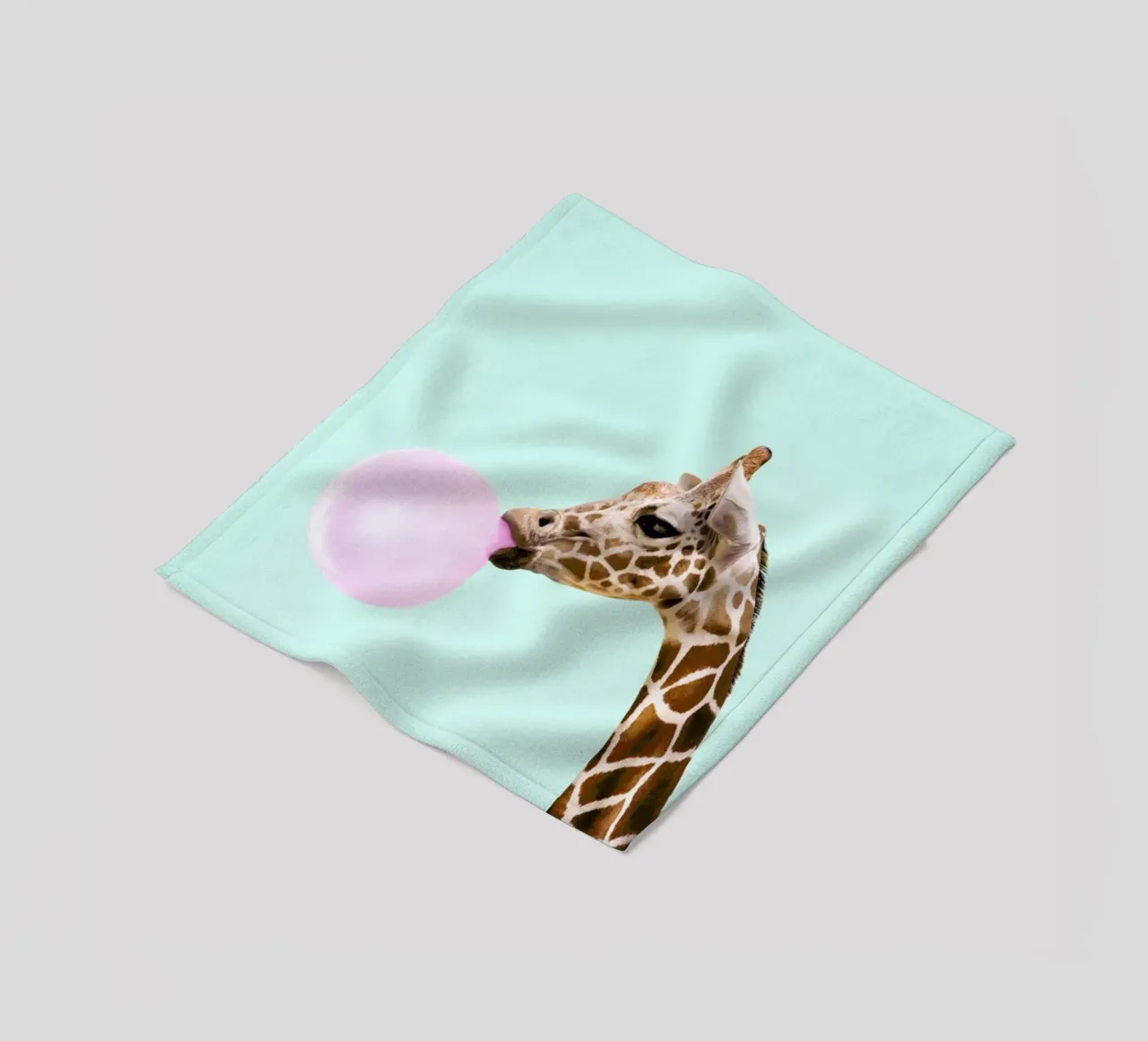 Giraffe Fleecedecke von Paul Fuentes Design