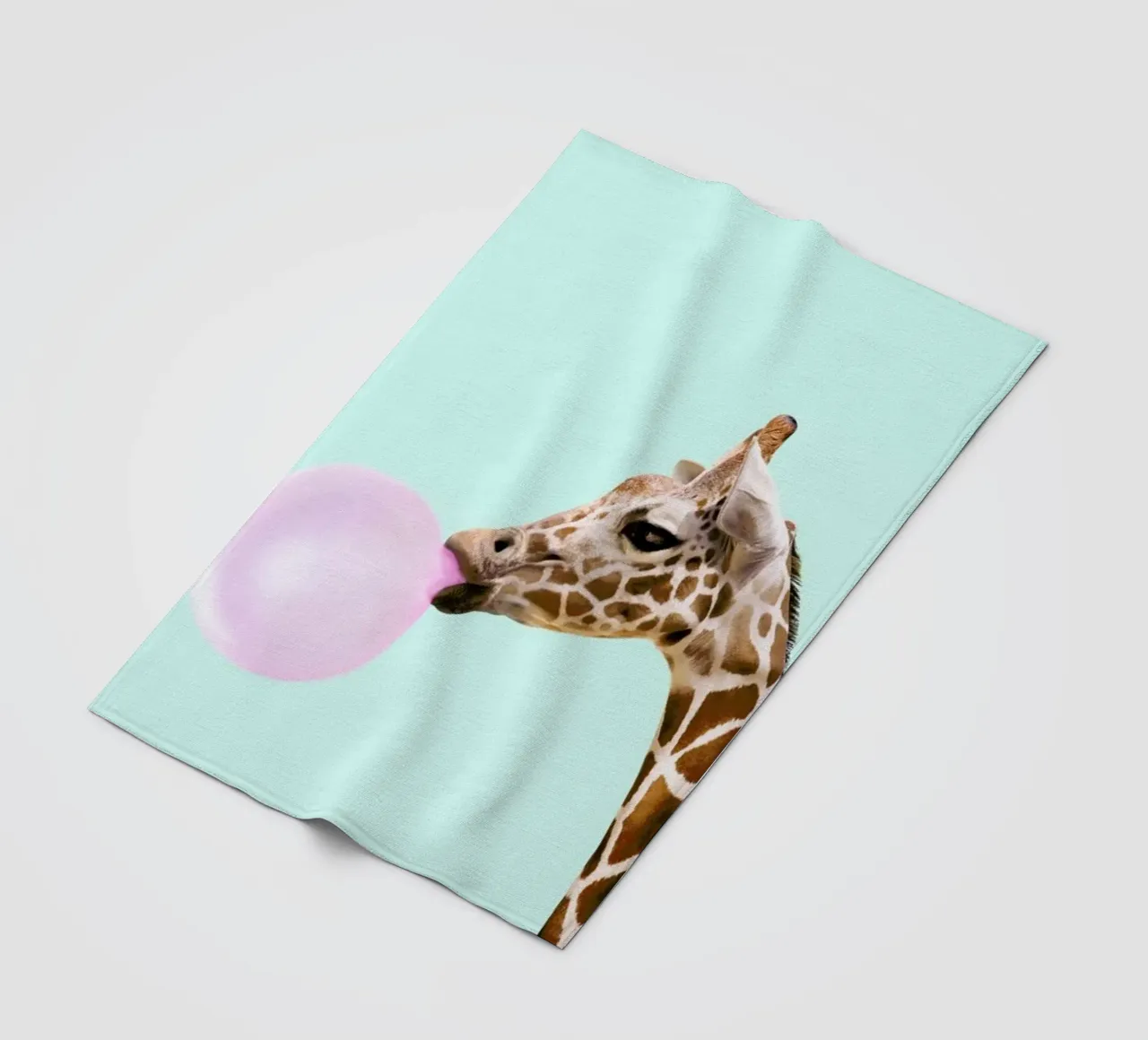 Giraffe Fleecedecke von Paul Fuentes Design