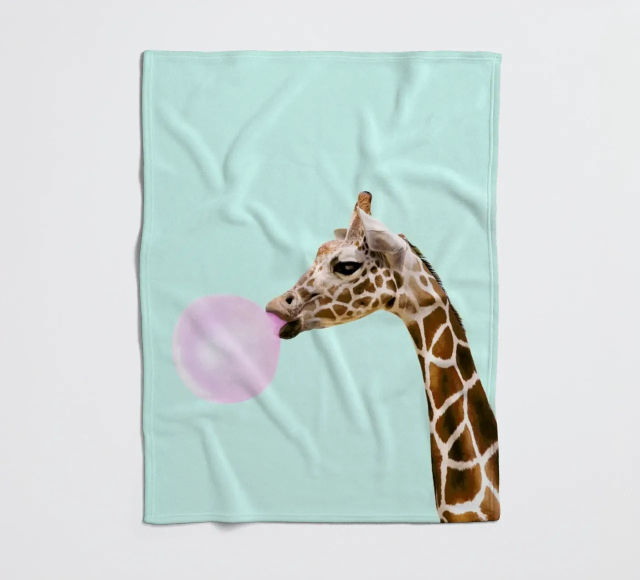 Giraffe Fleecedecke von Paul Fuentes Design