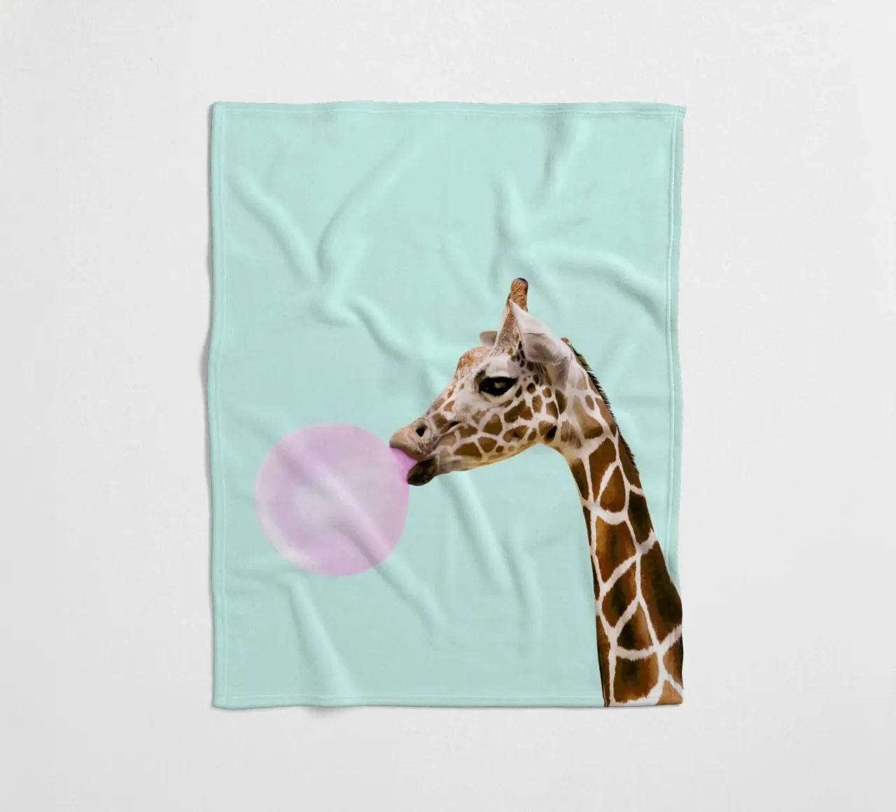 Giraffe Fleecedecke von Paul Fuentes Design