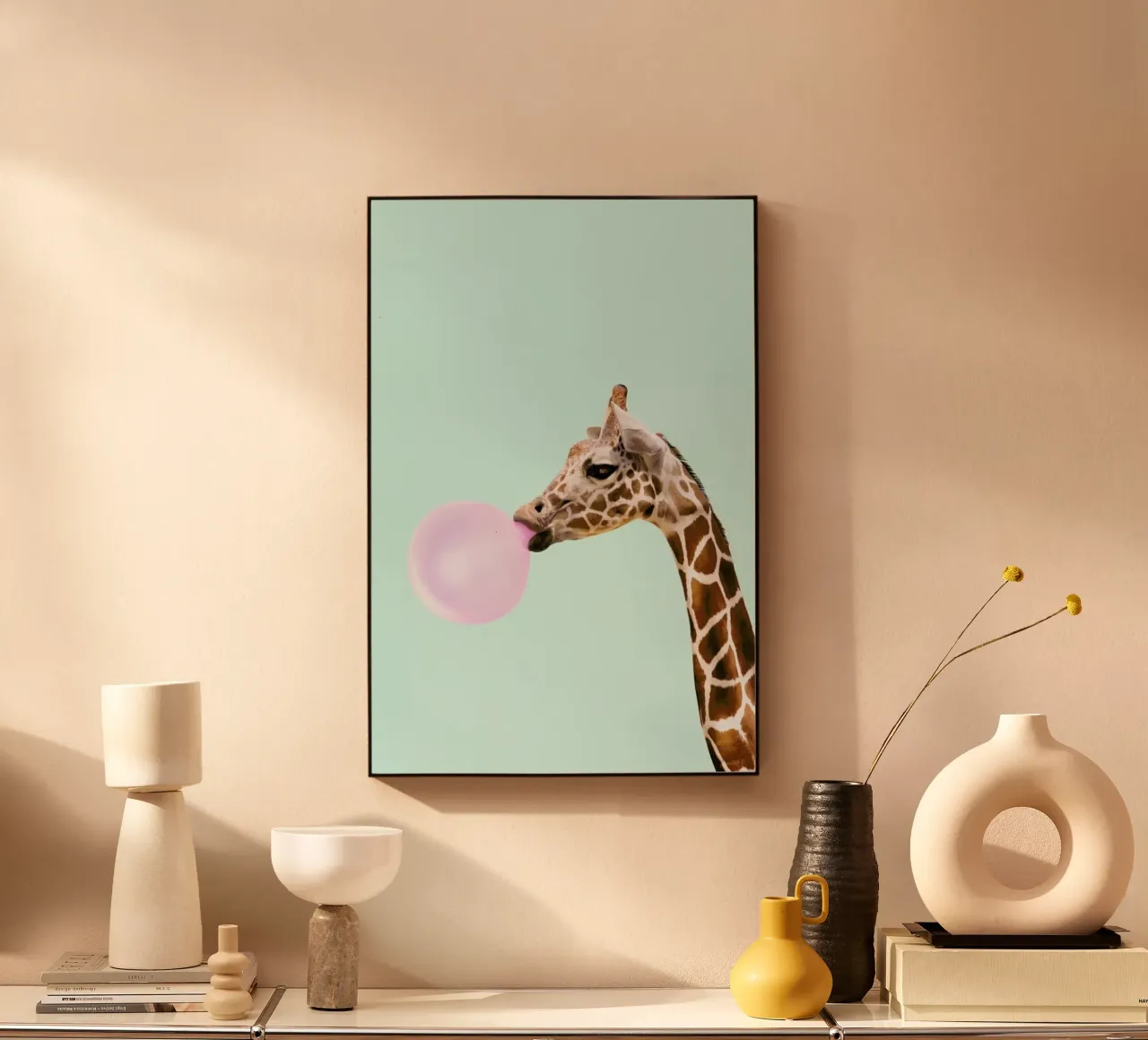 Giraffe plexiglass da Paul Fuentes Design